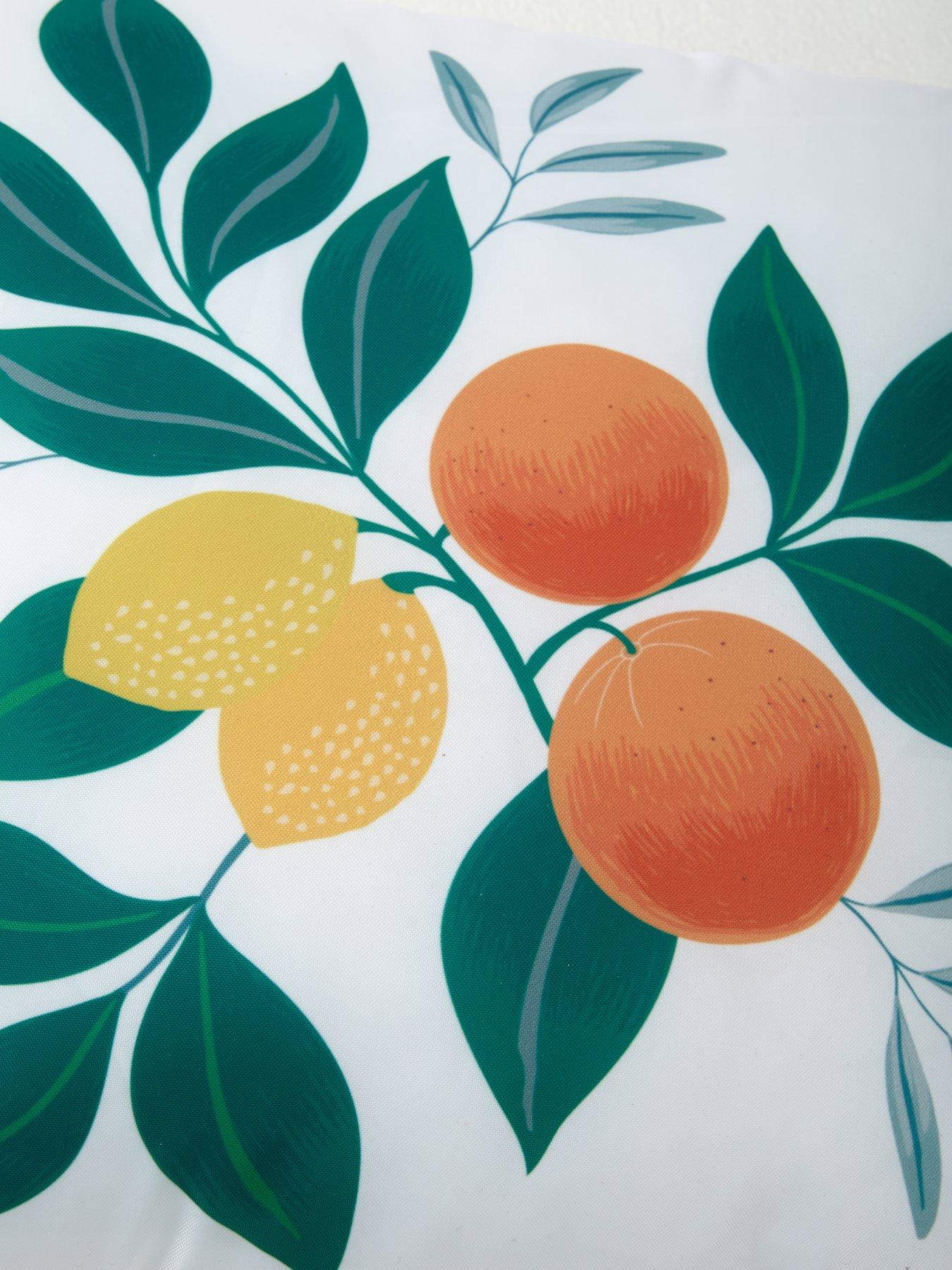 Image 4 of 5 of The Very Collection Citrus Fruits Showerproof Cushion