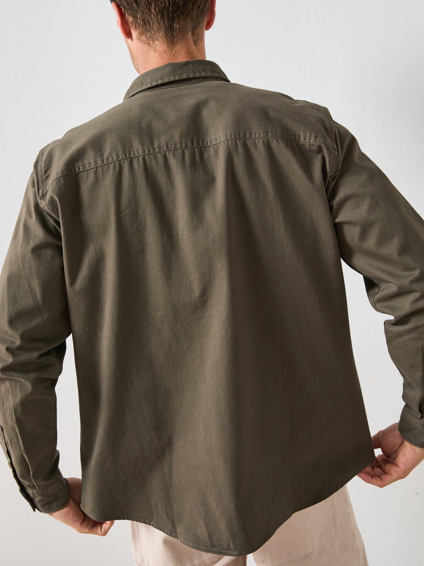 very-man-double-pocket-flannel-shirt-khakistillFront