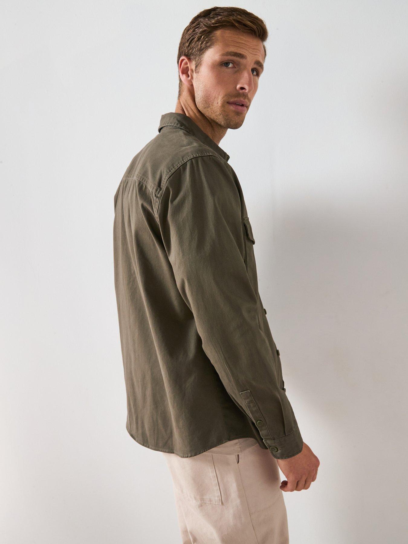 very-man-double-pocket-flannel-shirt-khakidetail