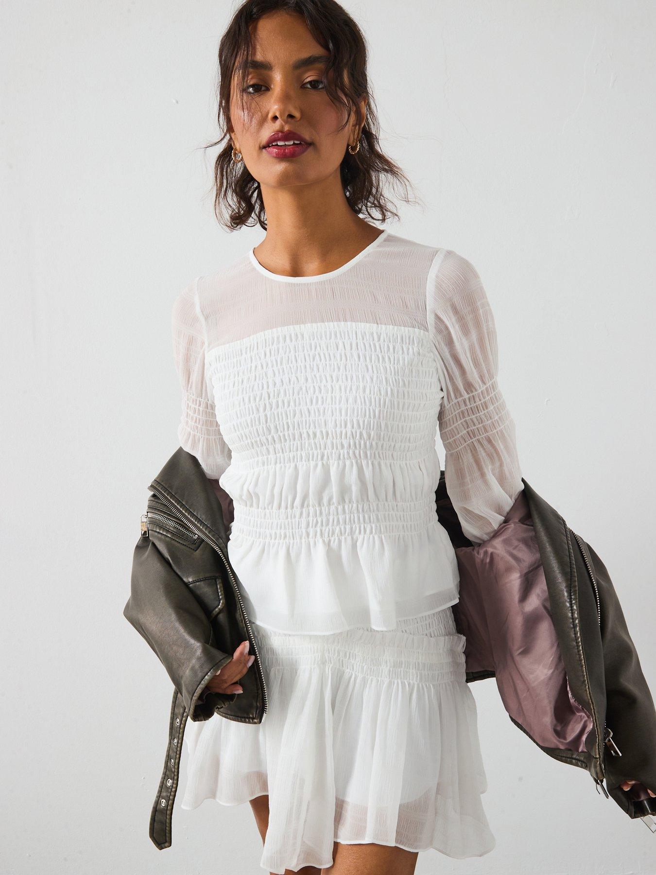AllSaints Pamela Top - White