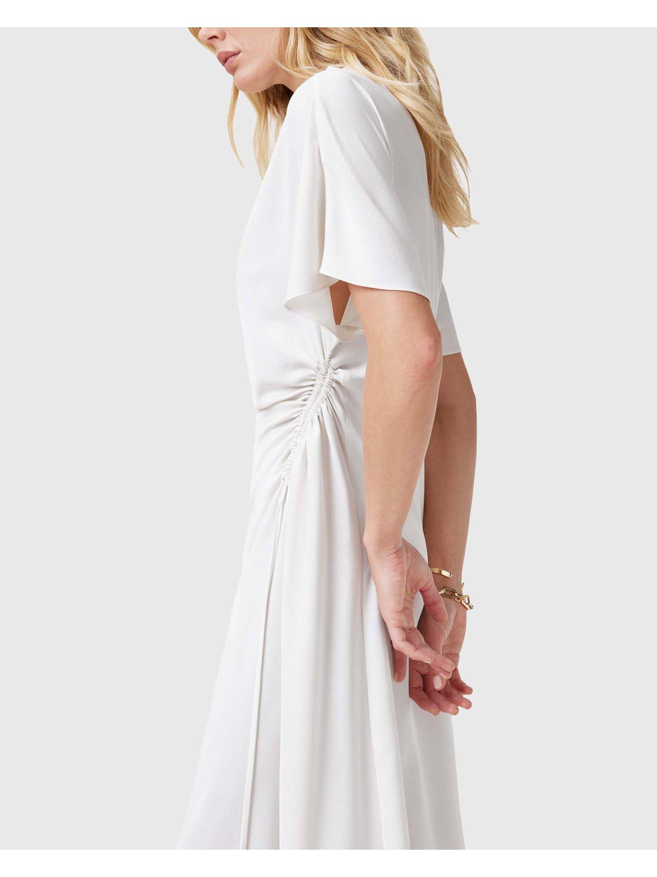 Image 5 of 6 of AllSaints Rosie Dress - White