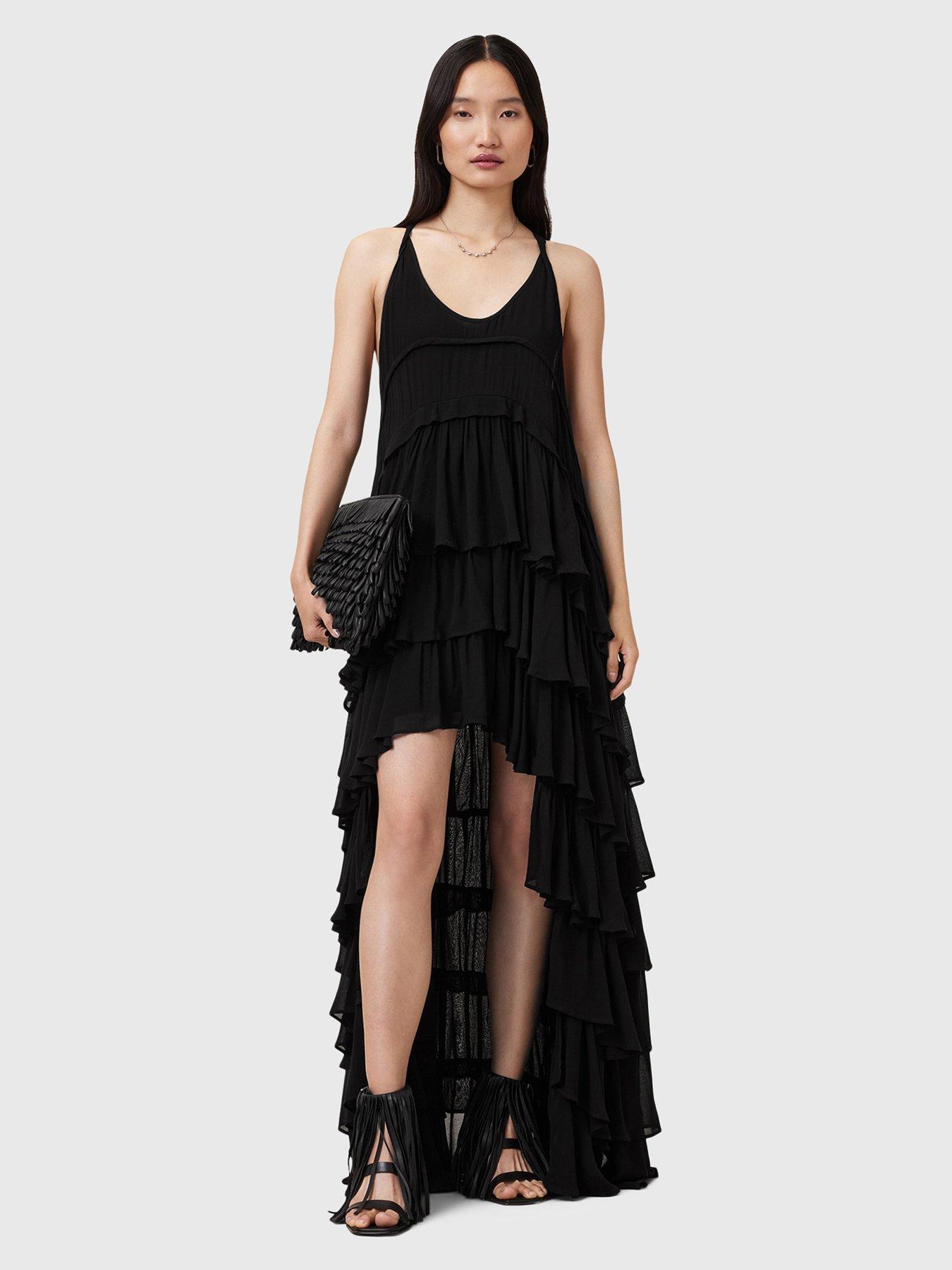 allsaints-cavarly-dress-black