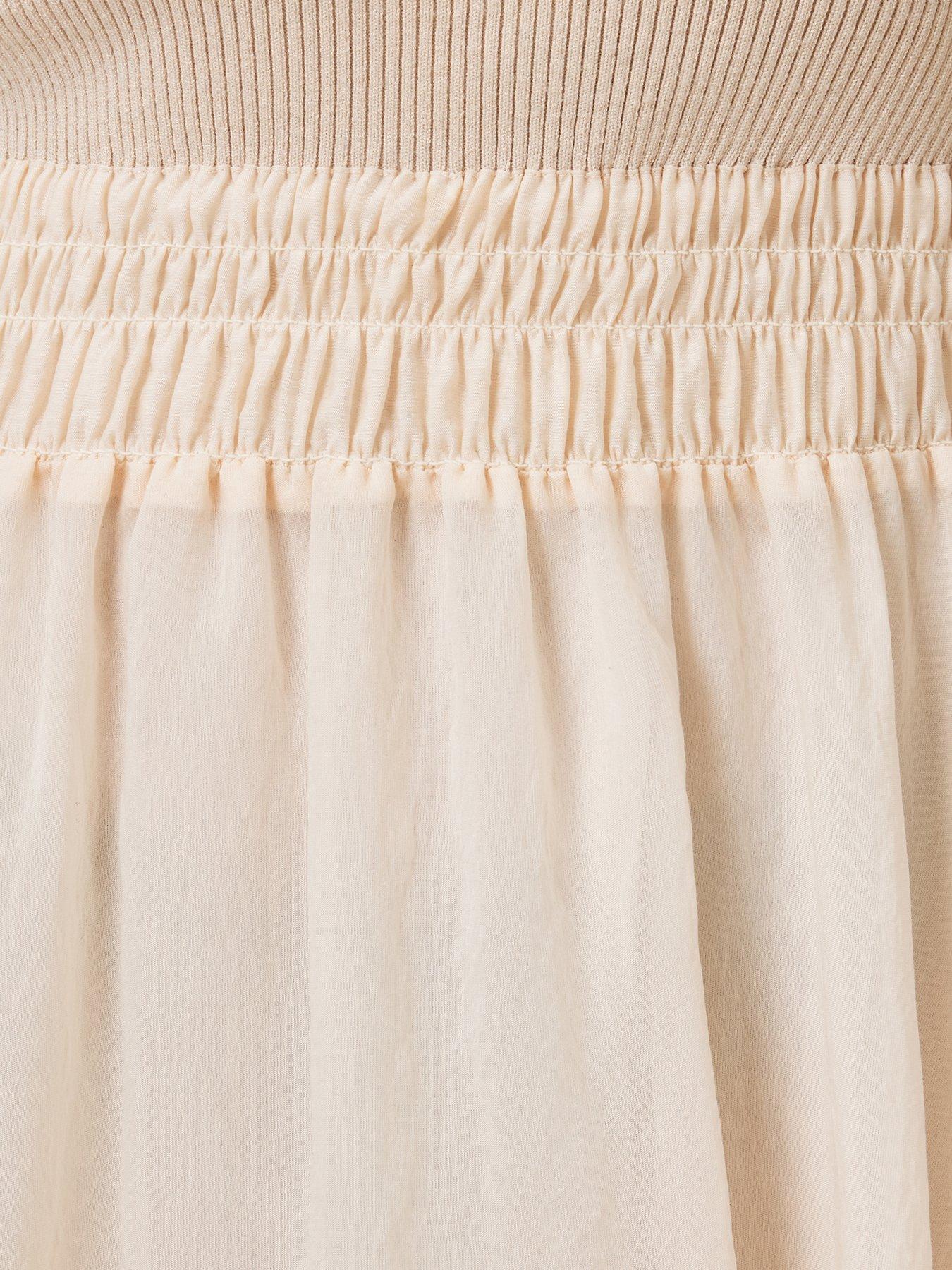 Image 4 of 6 of AllSaints Zenia Dress - White