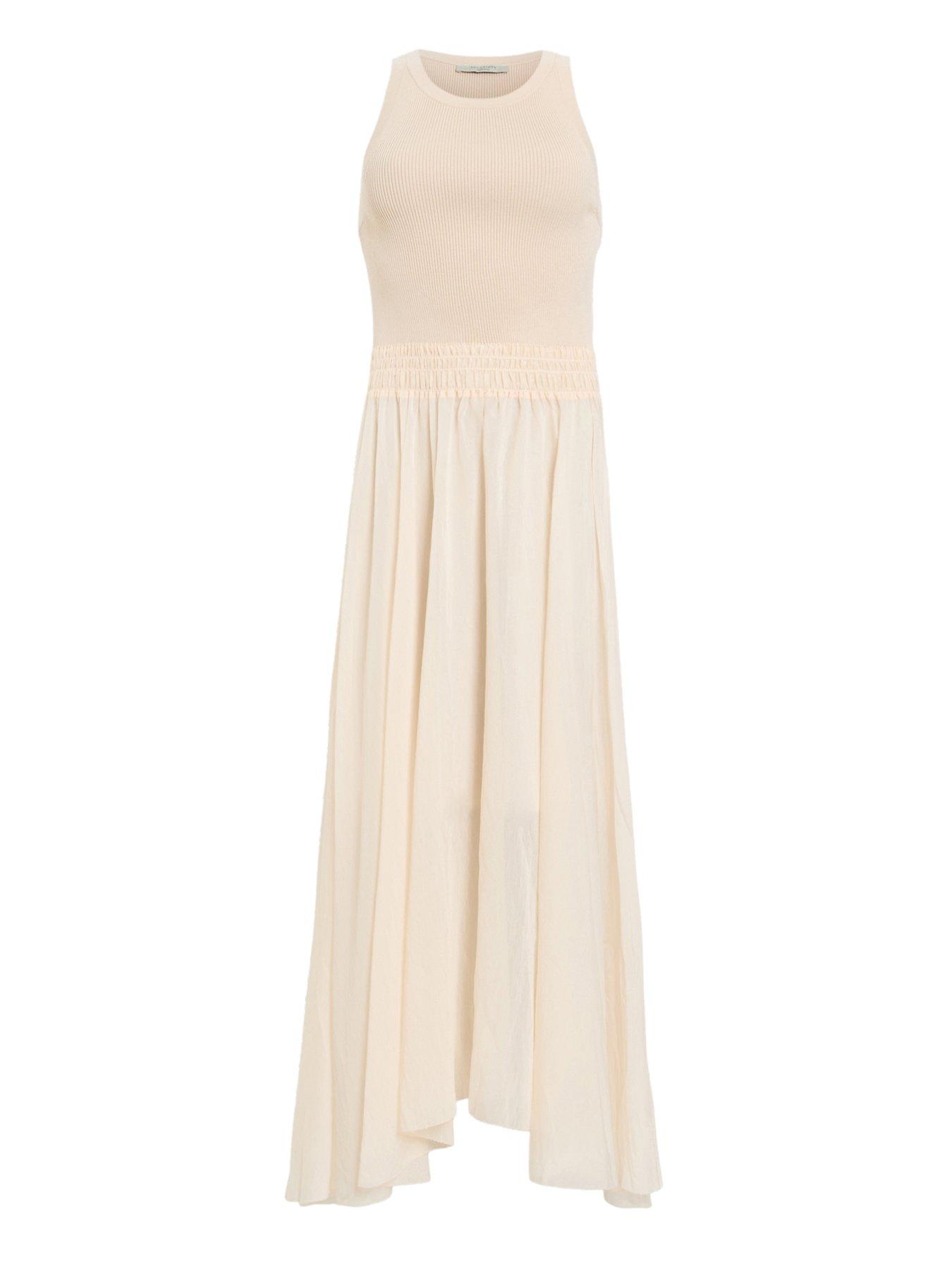 Image 6 of 6 of AllSaints Zenia Dress - White