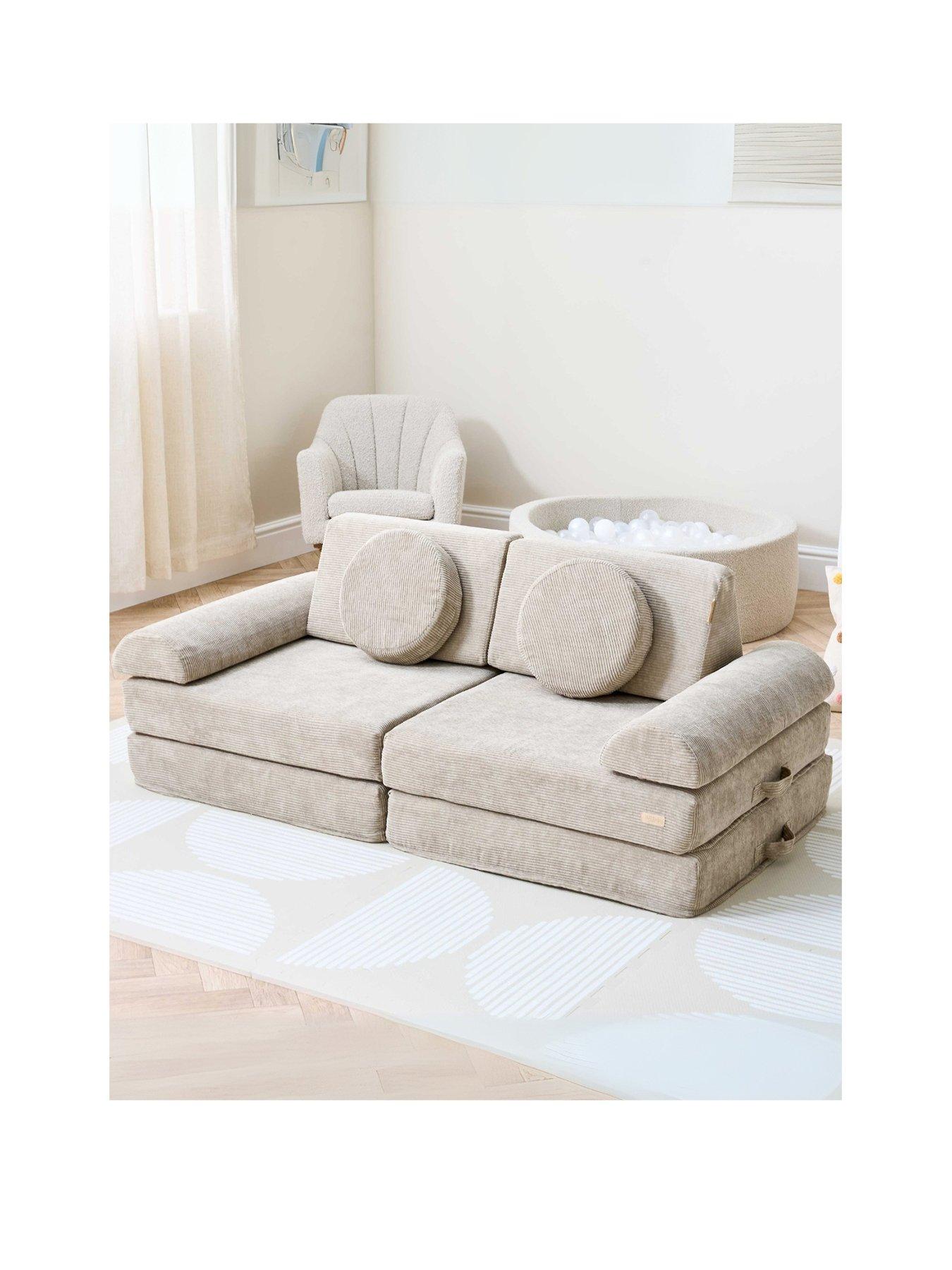 Image of Tutti Bambini Playrama Montessori Kids Play Sofa - Mushroom