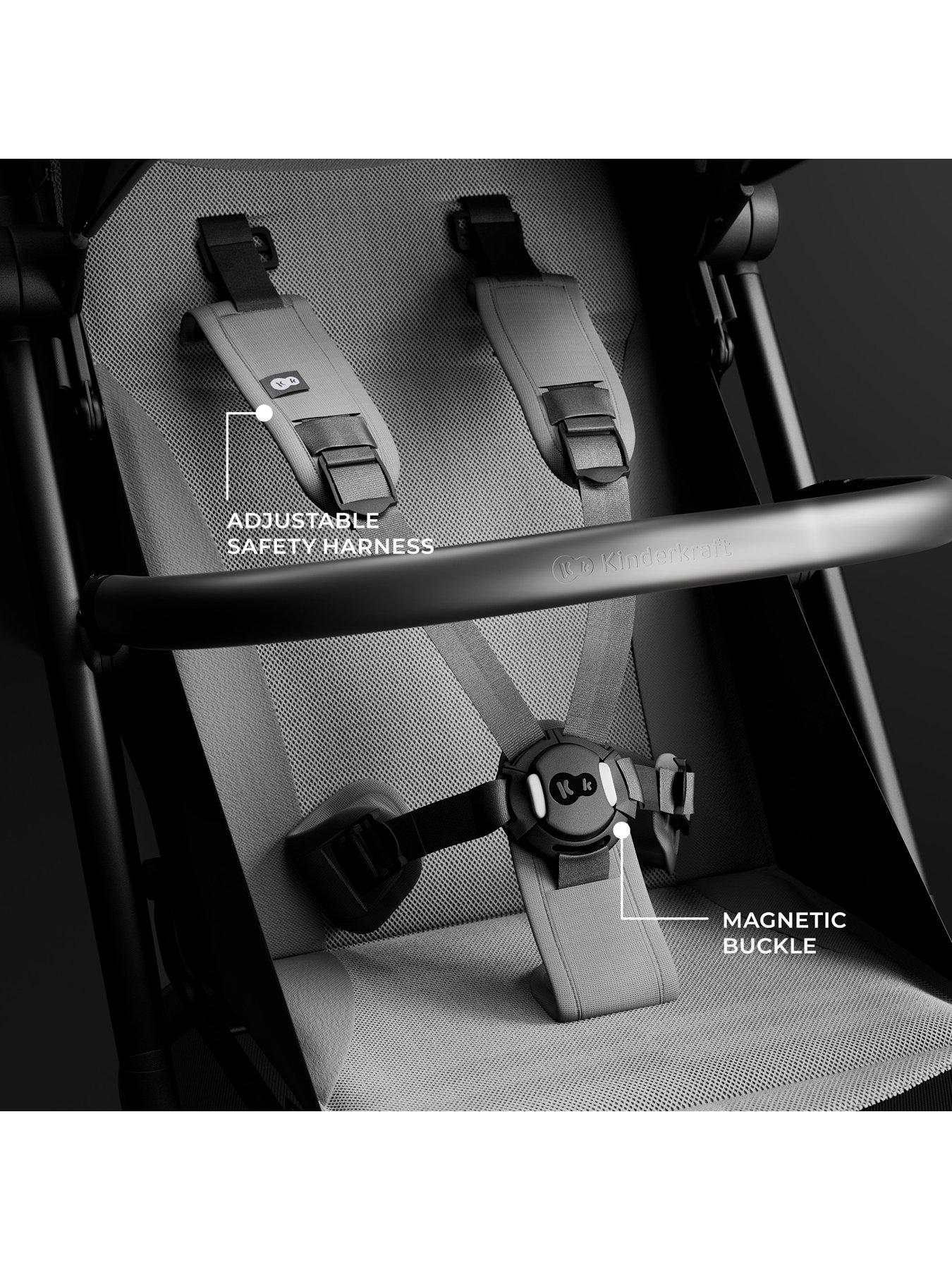 Image 6 of 7 of Kinderkraft Pilot Compact Pushchair - Grey