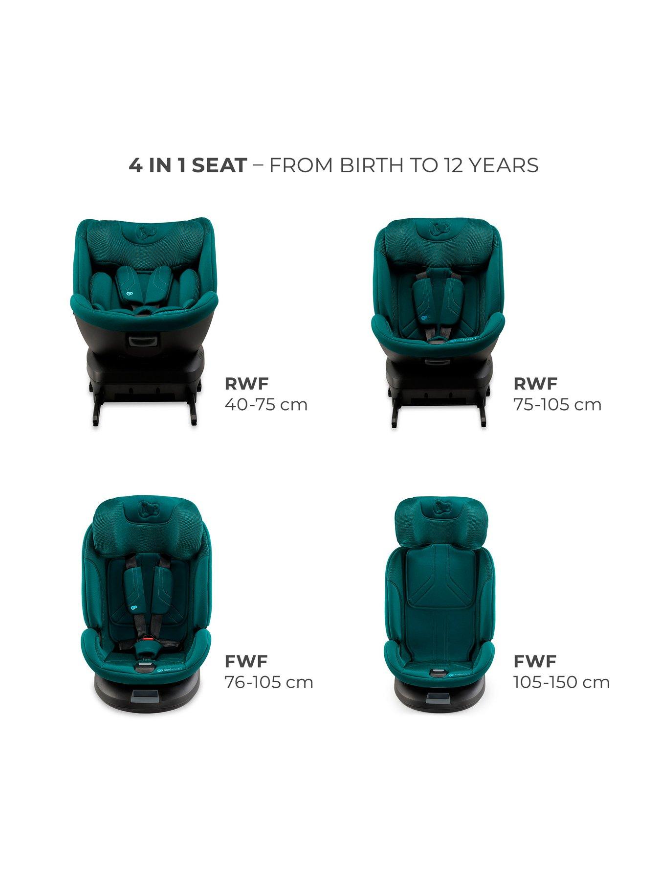Image 2 of 7 of Kinderkraft XPEDITION 3 I-Size Car Seat - Green