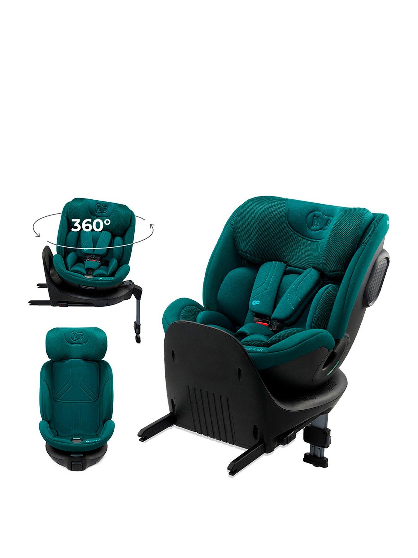 Image 1 of 7 of Kinderkraft XRIDER 2 I-Size Car Seat - Green