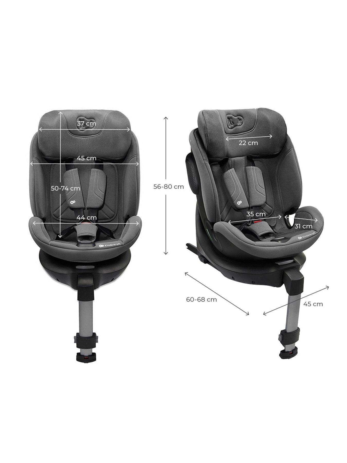 Image 6 of 7 of Kinderkraft XRIDER 2 I-Size Car Seat - Grey