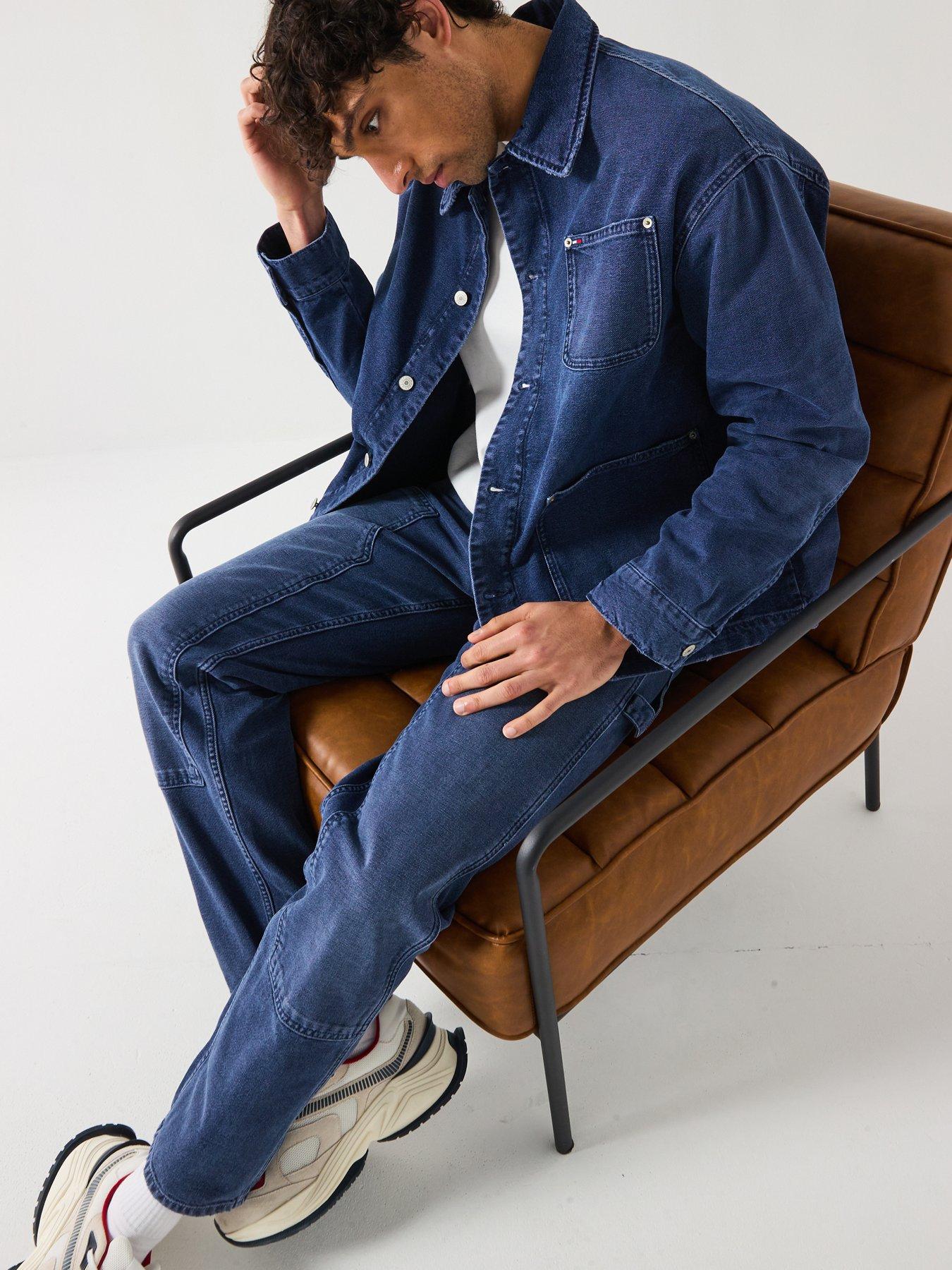 tommy-jeans-chore-field-denim-jacket-blueoutfit