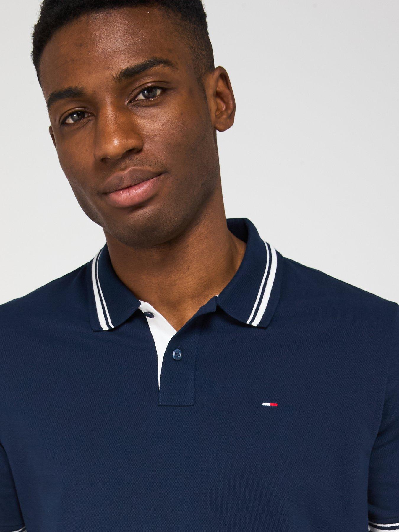 tommy-jeans-regular-fit-tipped-polo-shirt-navyoutfit