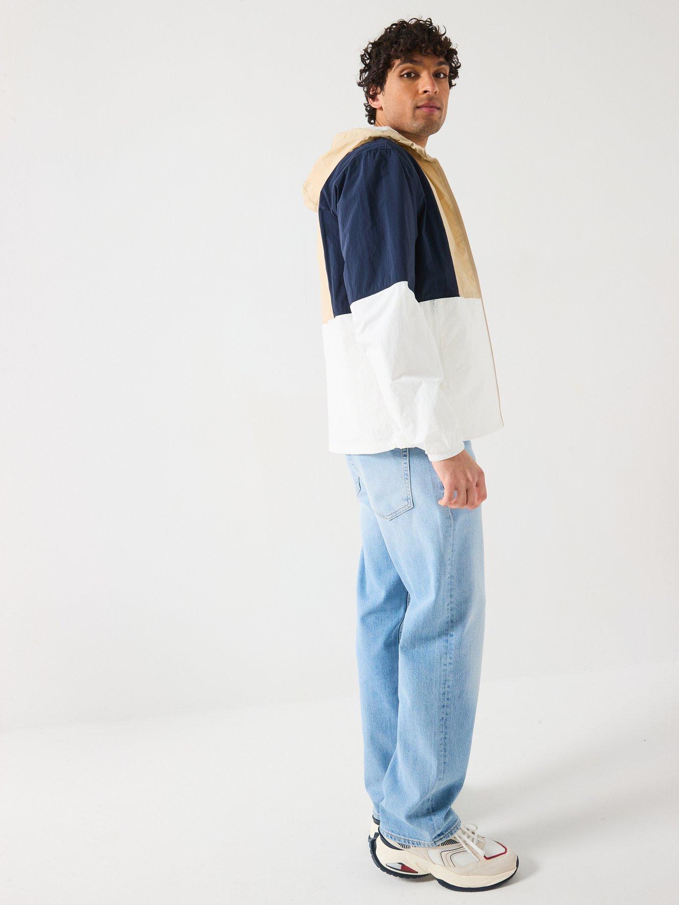 Image 5 of 6 of Tommy Jeans Chicago Retro Windbreaker Jacket - Beige