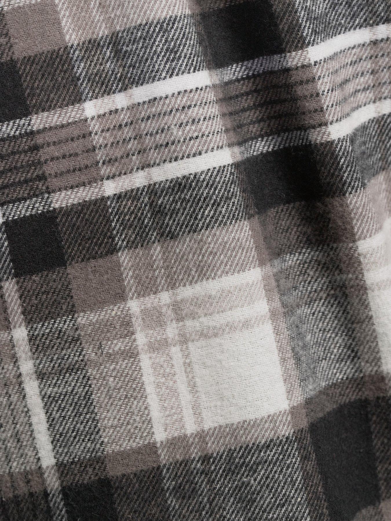 Image 6 of 6 of Very Man Cotton Rich 2 Pack Pyjama Shorts - Black/grey