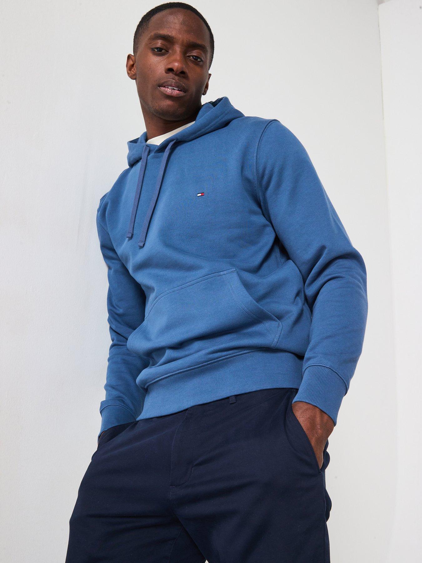 Image 5 of 6 of Tommy Hilfiger Essential Terry Hoodie - Blue