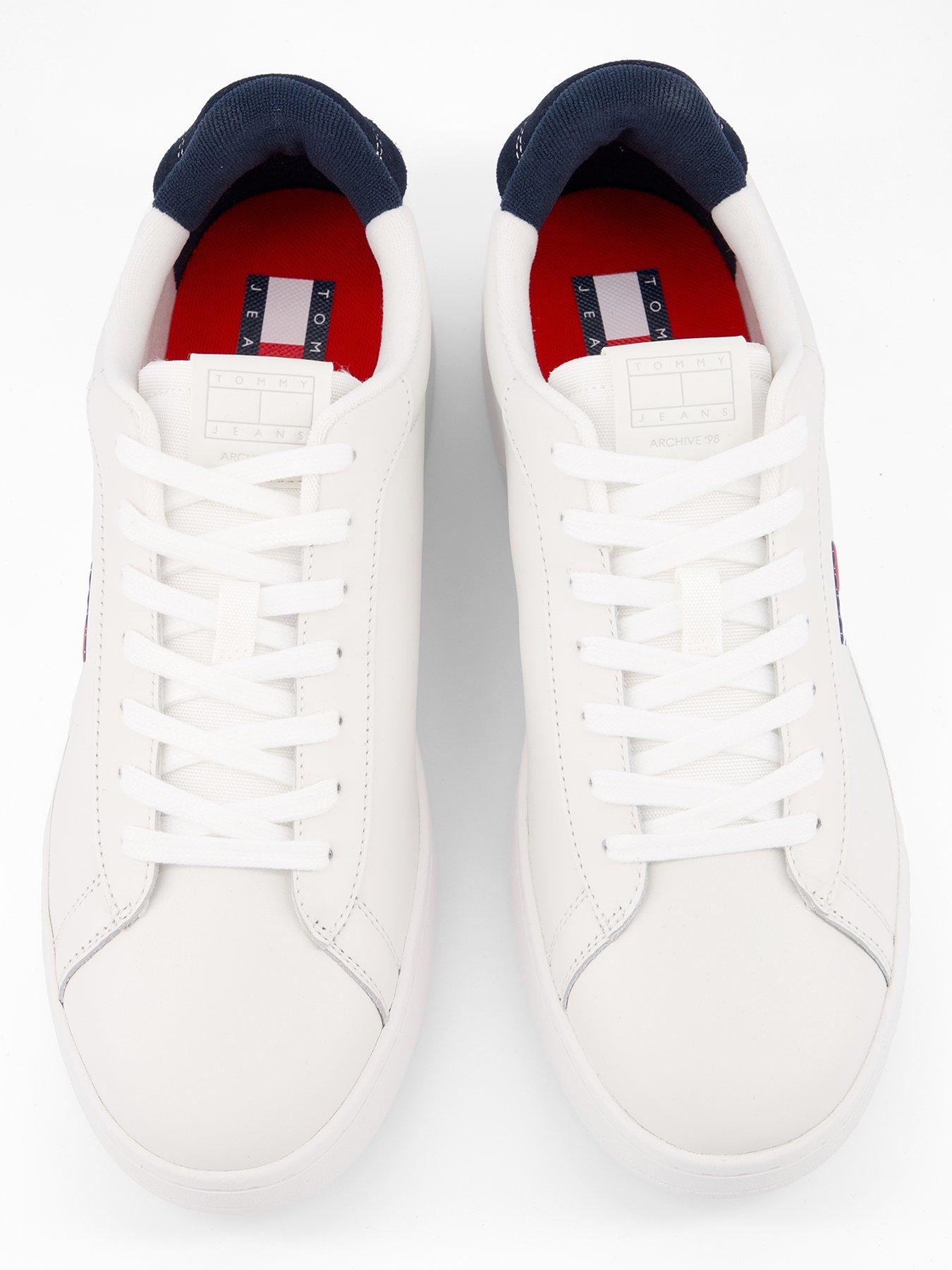 Image 3 of 7 of Tommy Jeans Archive '98 Cupsole Trainers - White