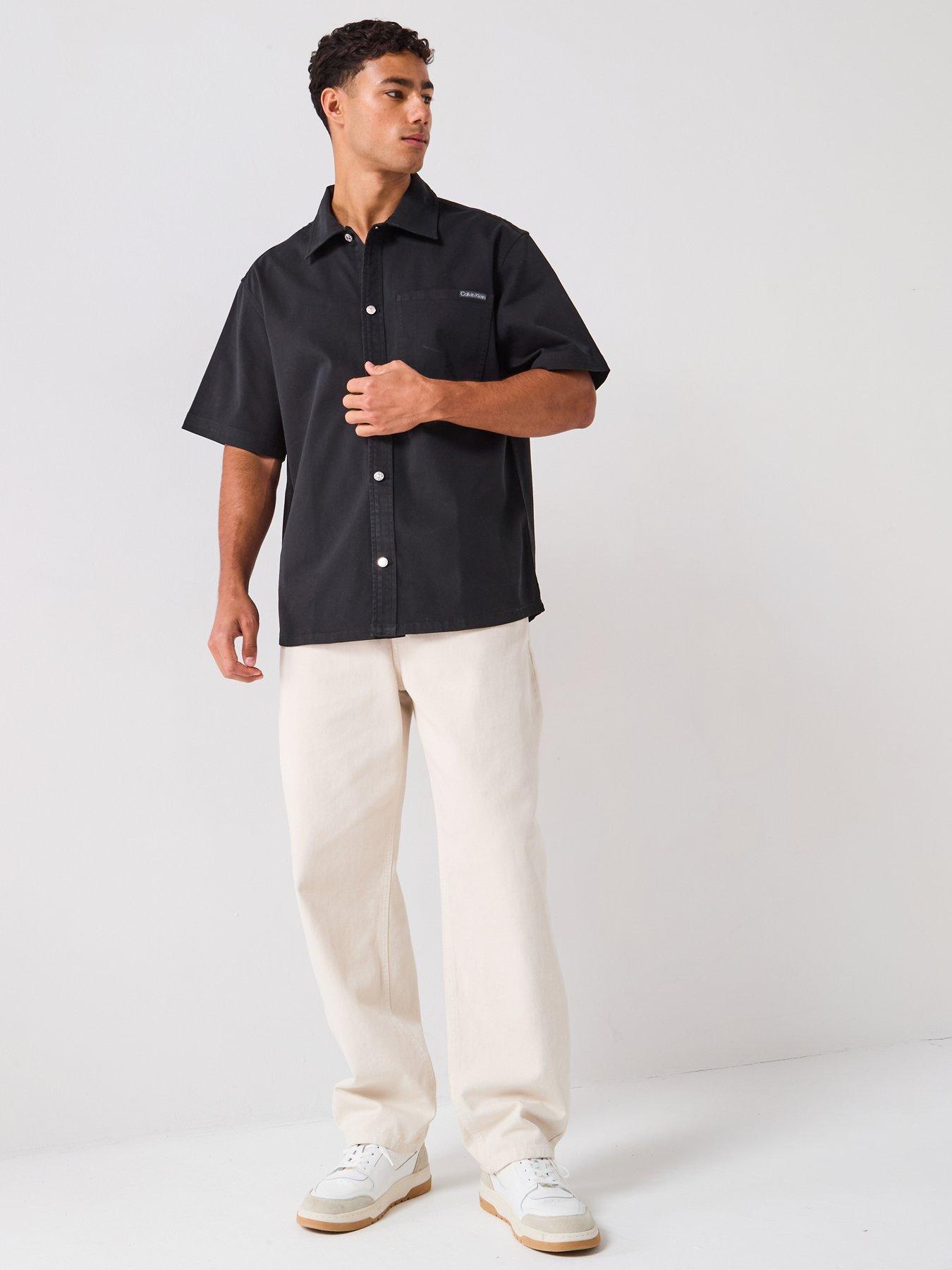 calvin-klein-jeans-utility-relaxed-short-sleeve-shirt-blackback