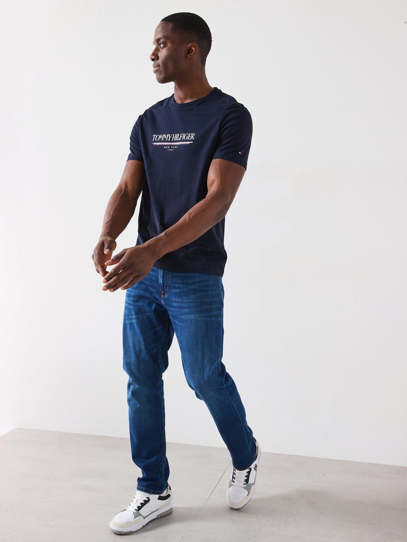 tommy-hilfiger-large-centre-logo-t-shirt-navyback