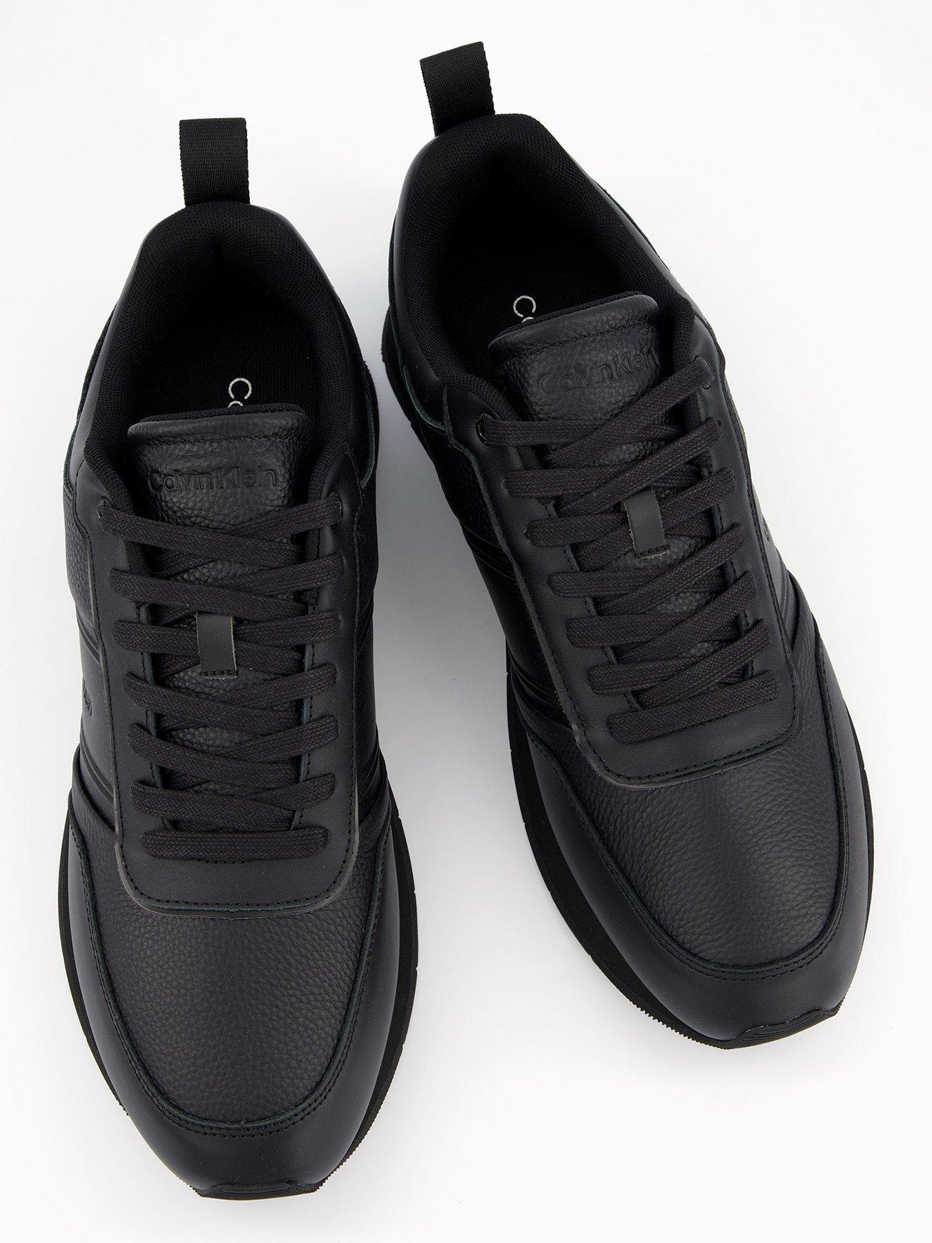 calvin-klein-leather-low-top-runner-trainers-blackoutfit