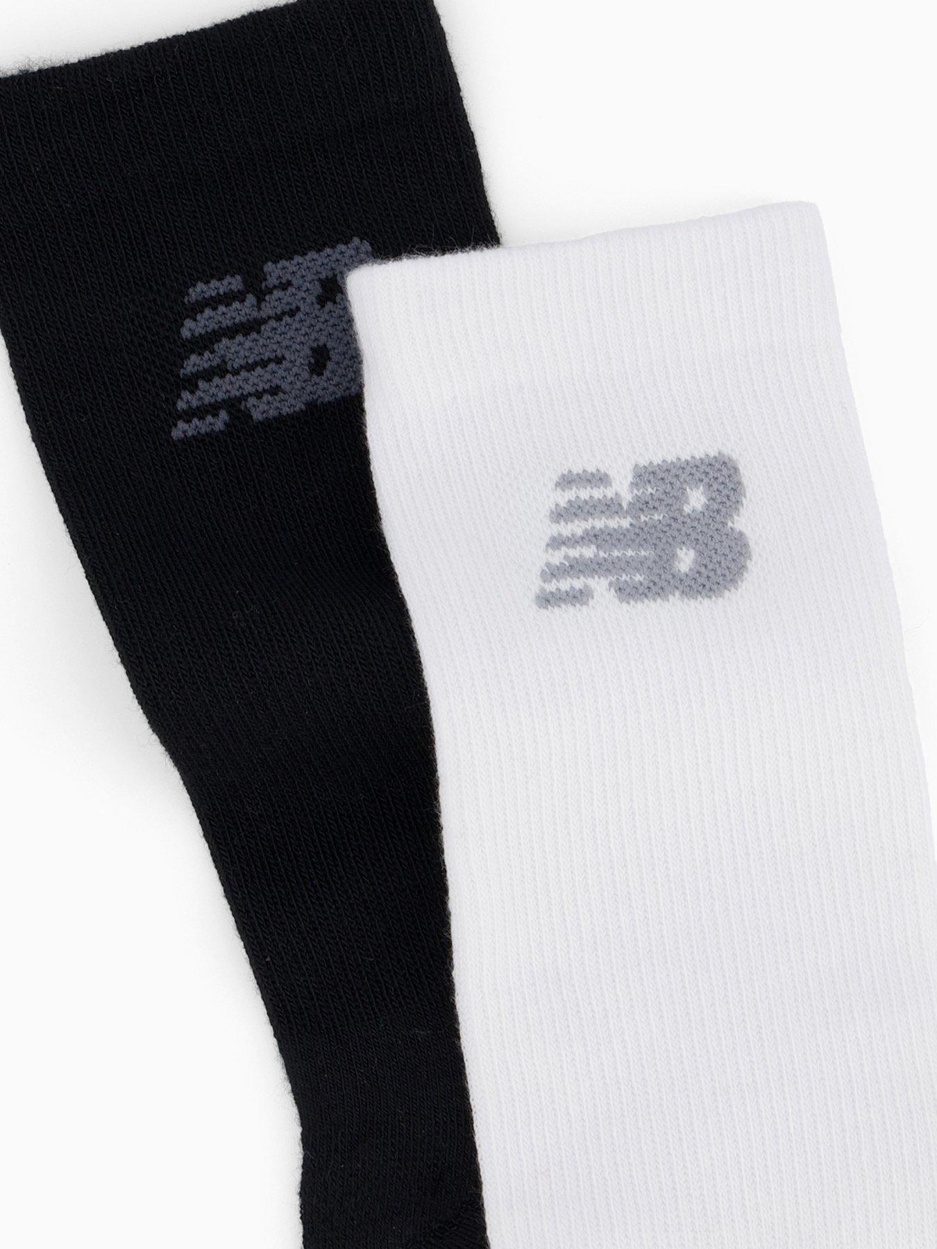 Image 4 of 4 of New Balance Unisex Performance Poly Cushion Crew 10 Pack - White/Black - Multi