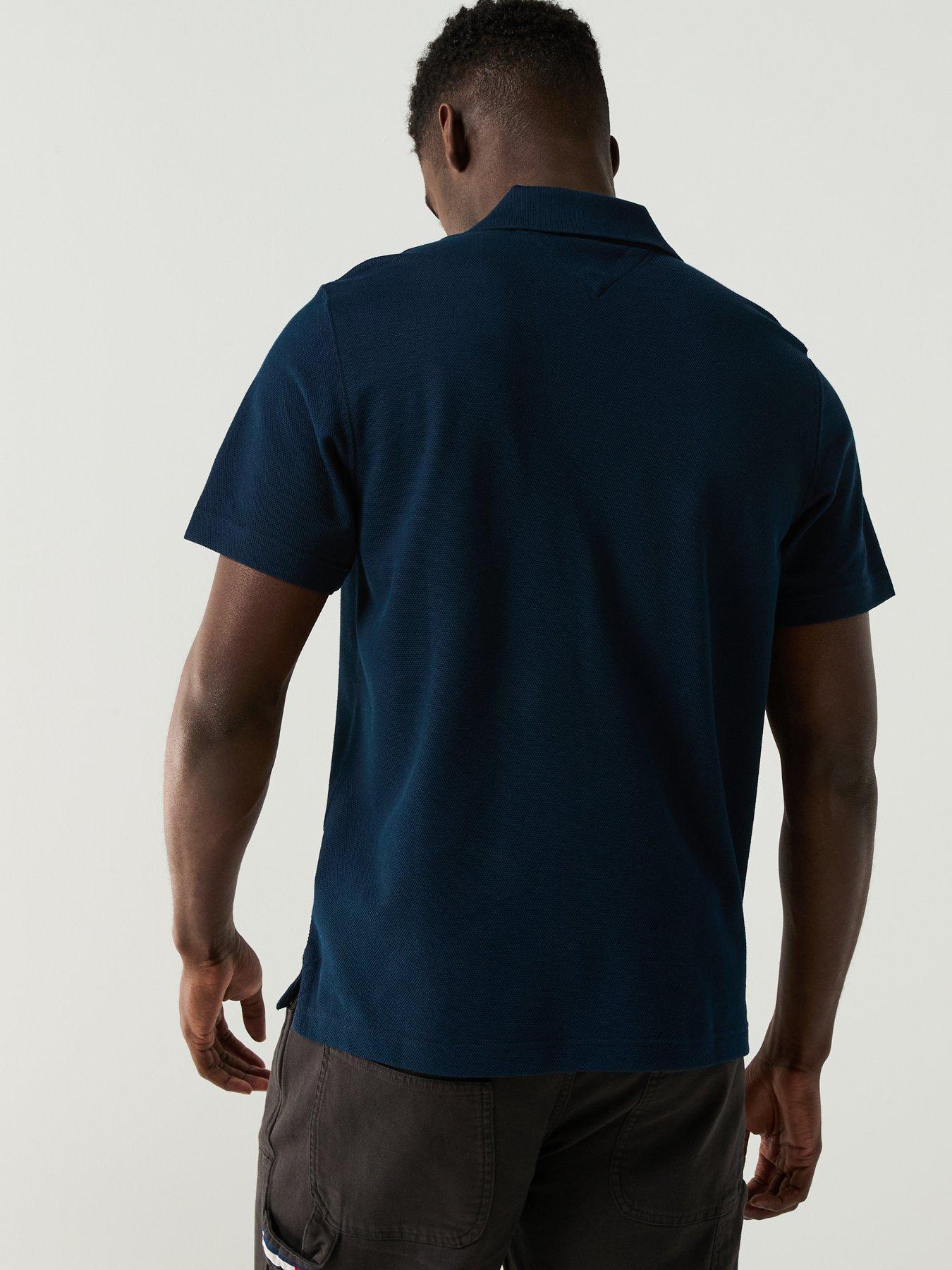 tommy-jeans-skipper-collar-regular-fit-polo-shirt-navystillFront