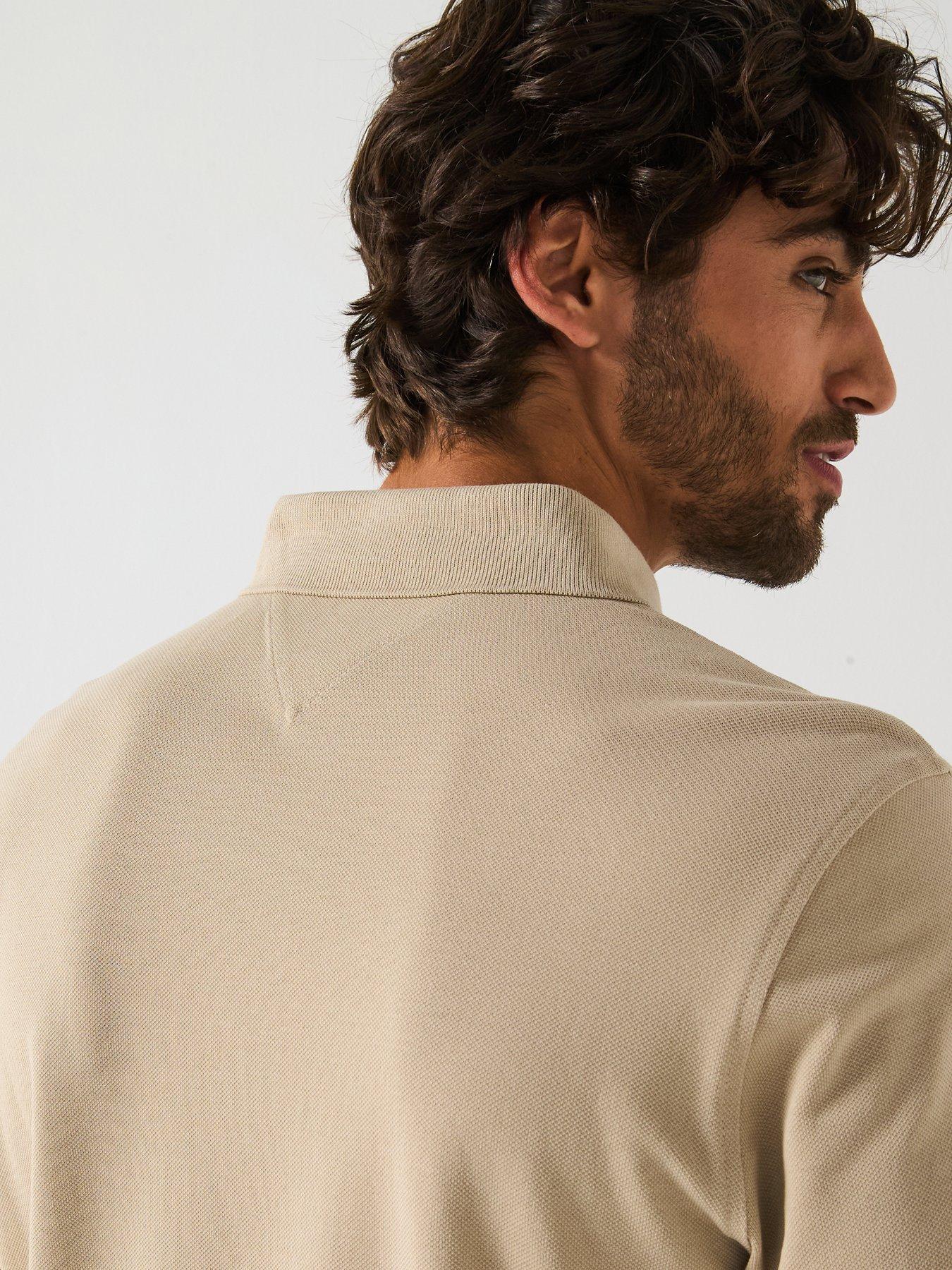 Image 6 of 6 of Tommy Hilfiger 1985 Regular Fit Polo Shirt - Beige