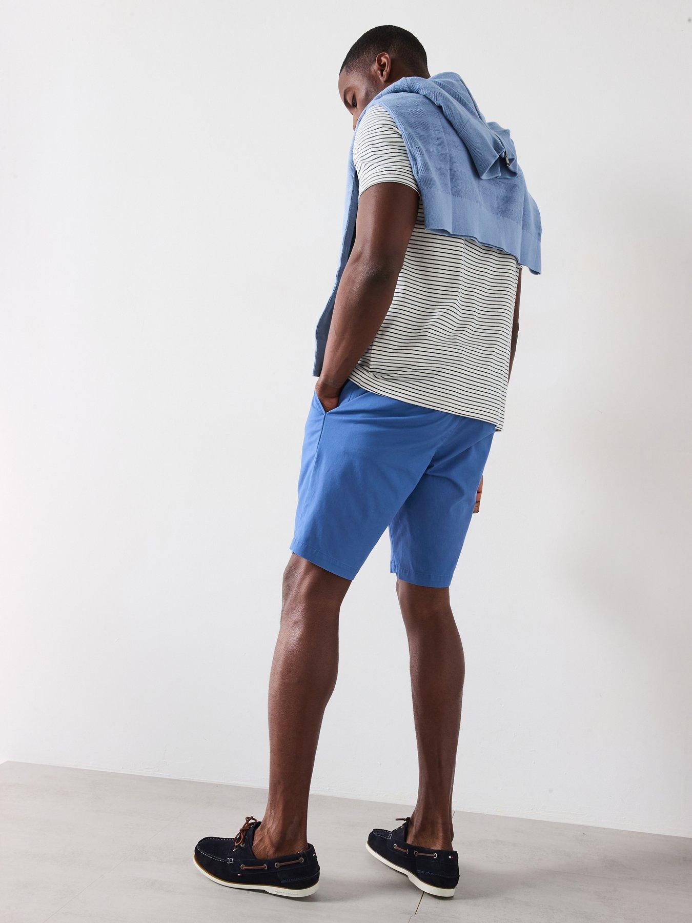 Image 5 of 6 of Tommy Hilfiger 1985 Harlem Chino Shorts - Blue