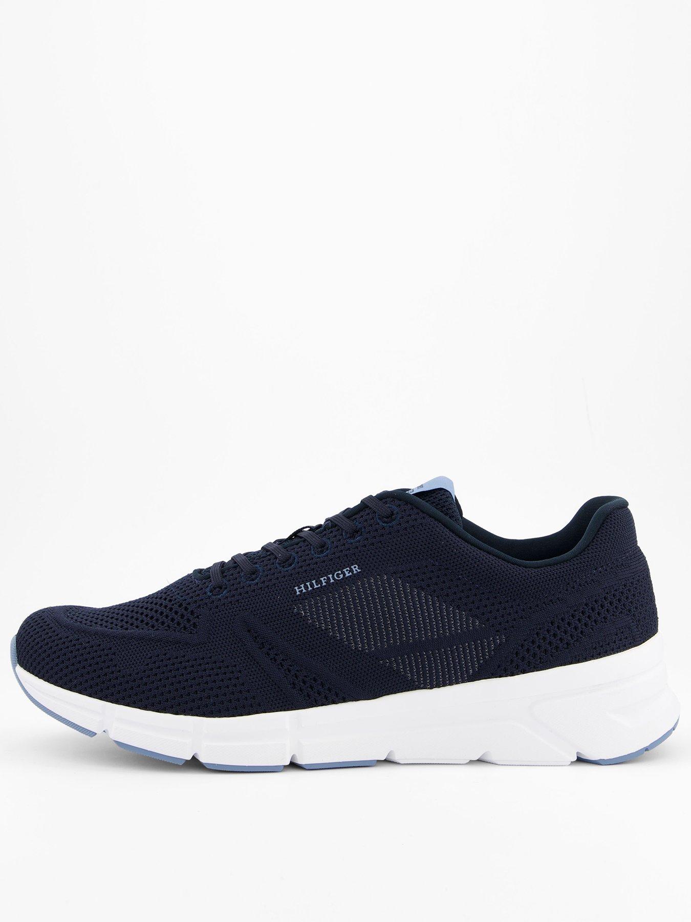 tommy-hilfiger-modern-comfort-knitted-run-trainers-navyfront