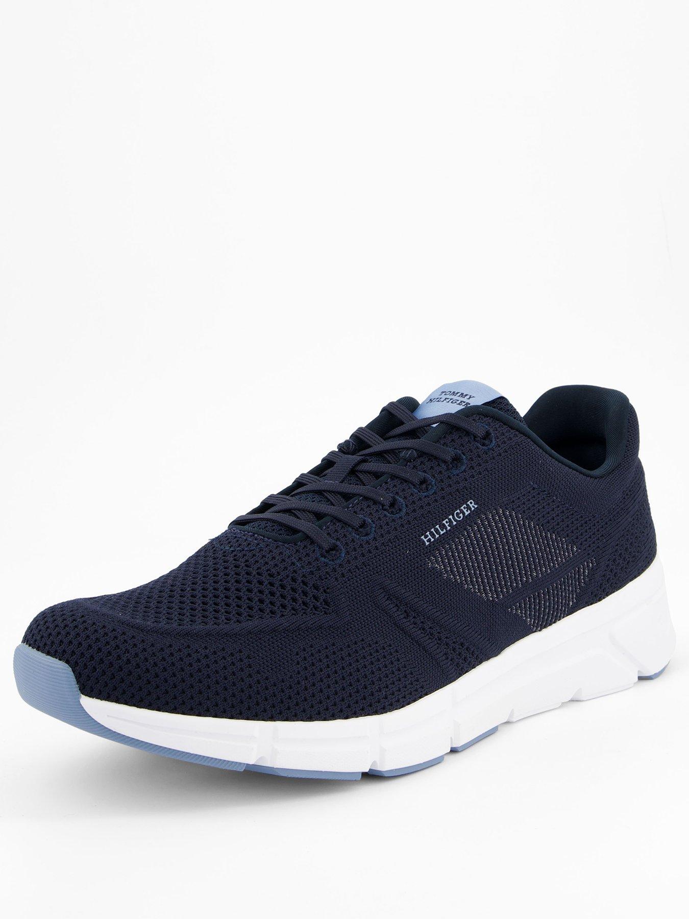 tommy-hilfiger-modern-comfort-knitted-run-trainers-navystillFront