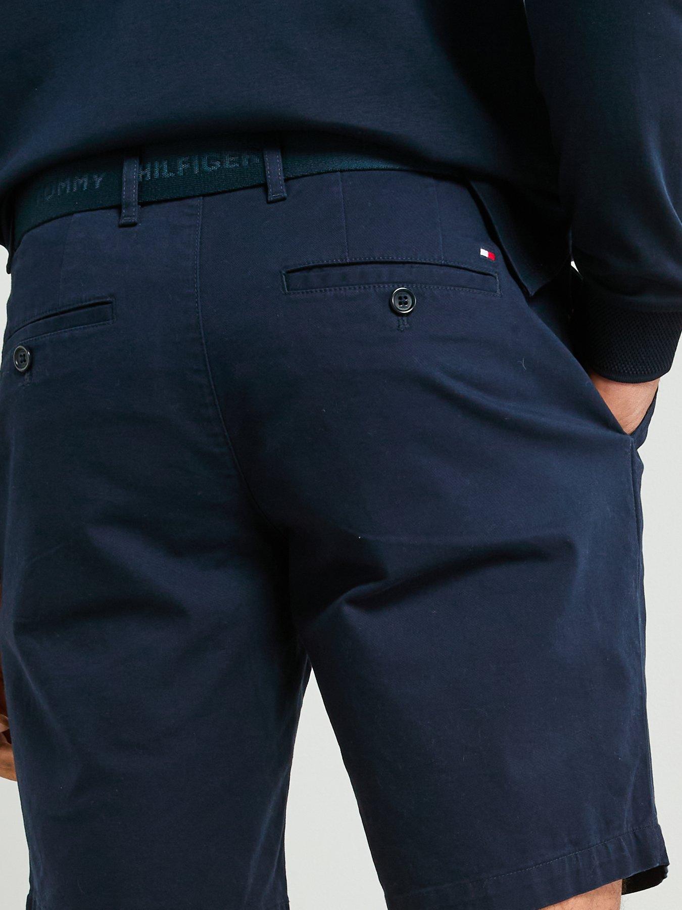 tommy-hilfiger-tommy-hilfiger-brooklyn-essential-twill-belted-chino-shorts-navydetail