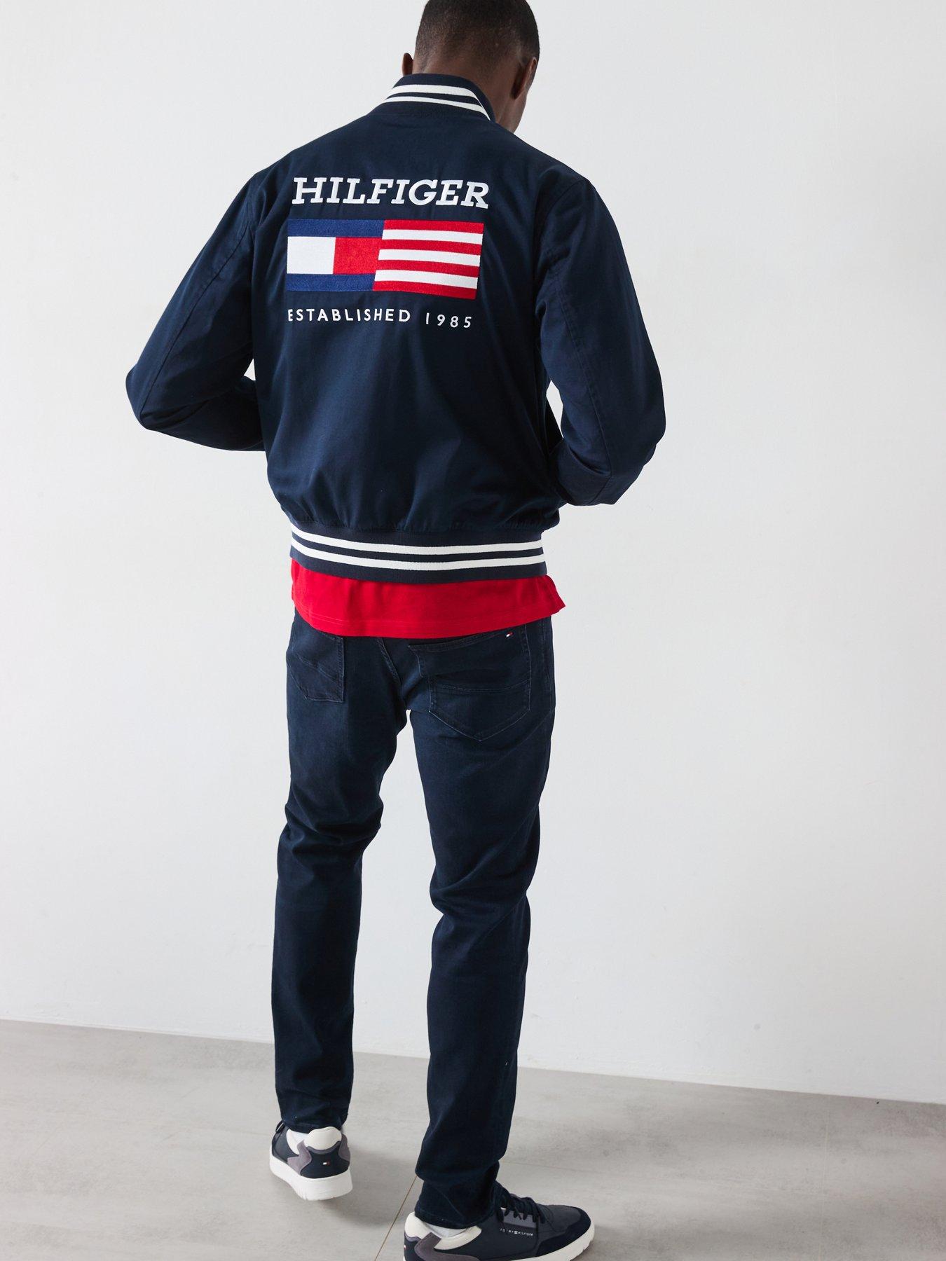 Image 2 of 6 of Tommy Hilfiger Americana Varsity Jacket - Navy