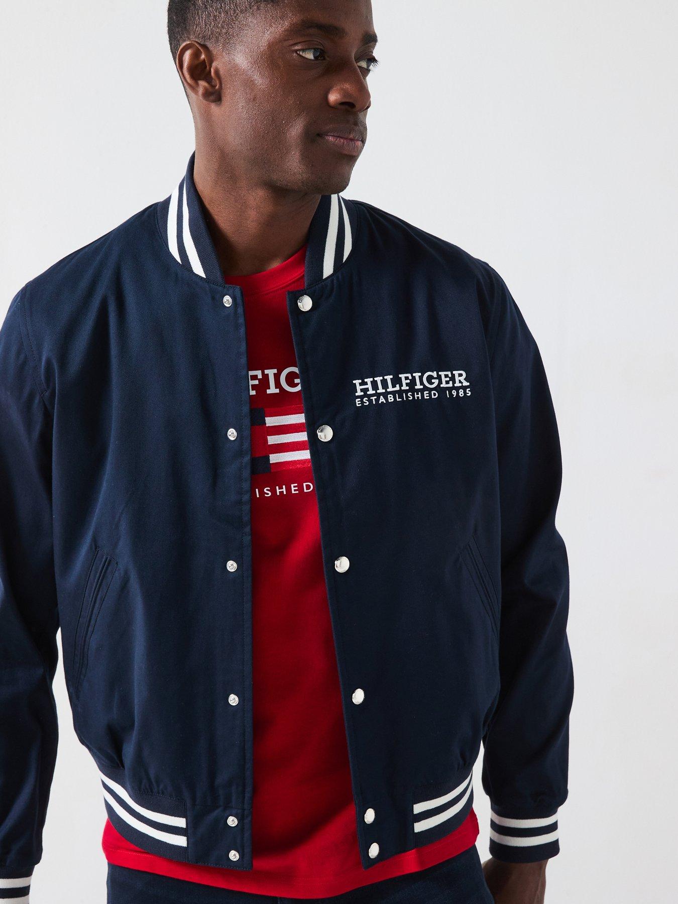 Image 4 of 6 of Tommy Hilfiger Americana Varsity Jacket - Navy