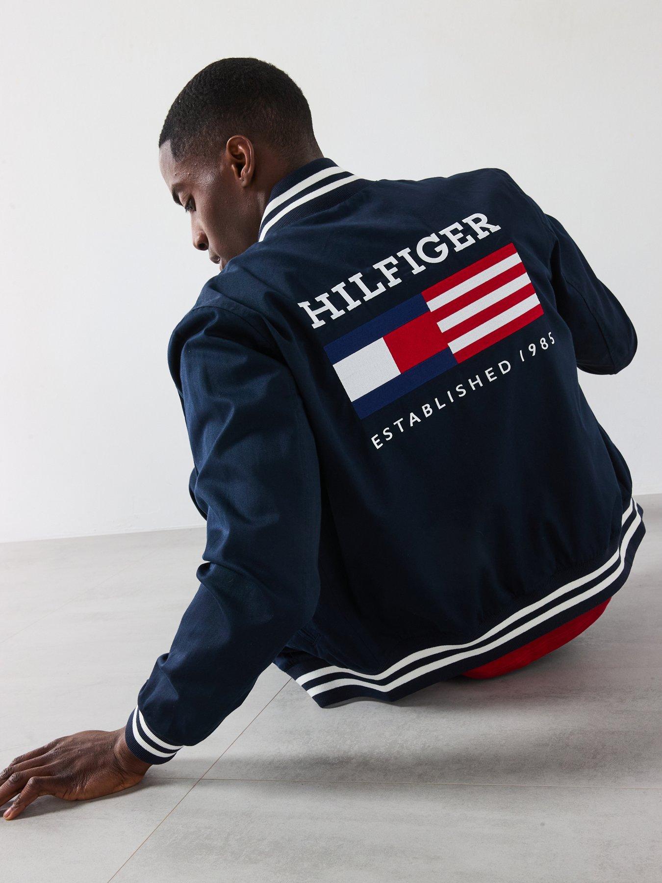 Image 5 of 6 of Tommy Hilfiger Americana Varsity Jacket - Navy