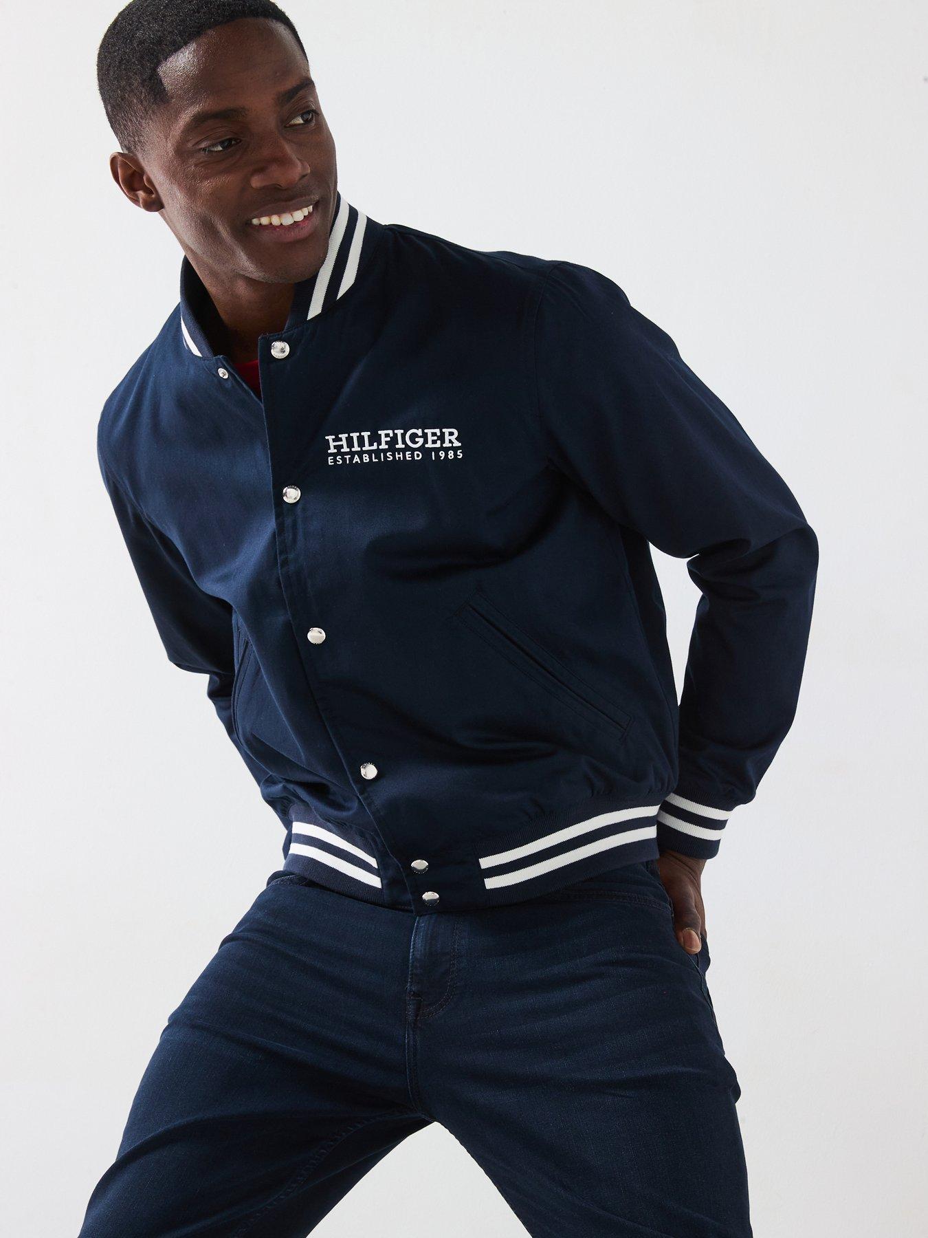 Image 6 of 6 of Tommy Hilfiger Americana Varsity Jacket - Navy