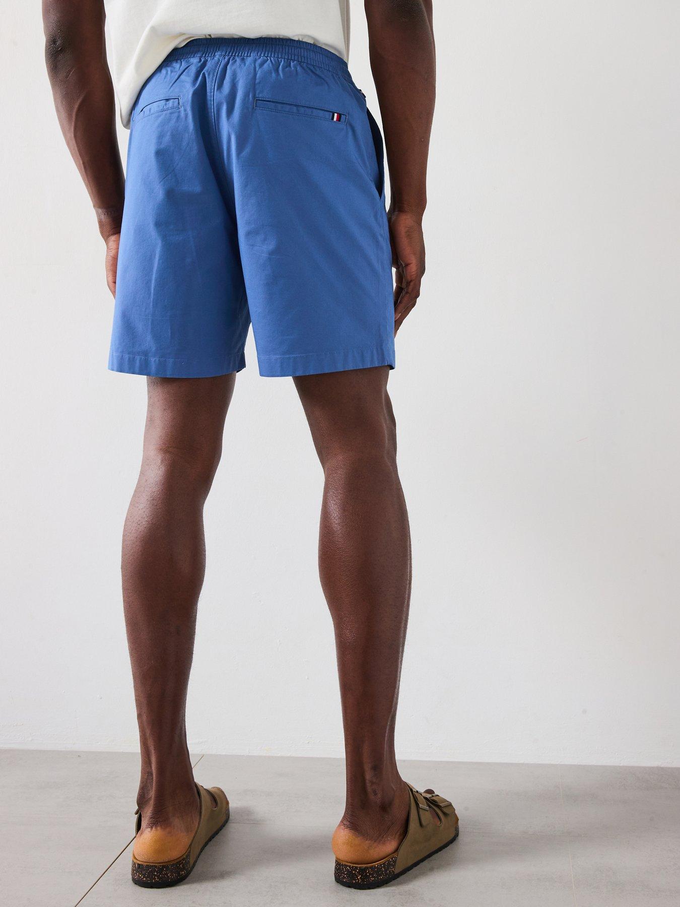 tommy-hilfiger-mercer-papertouch-shorts-bluestillFront
