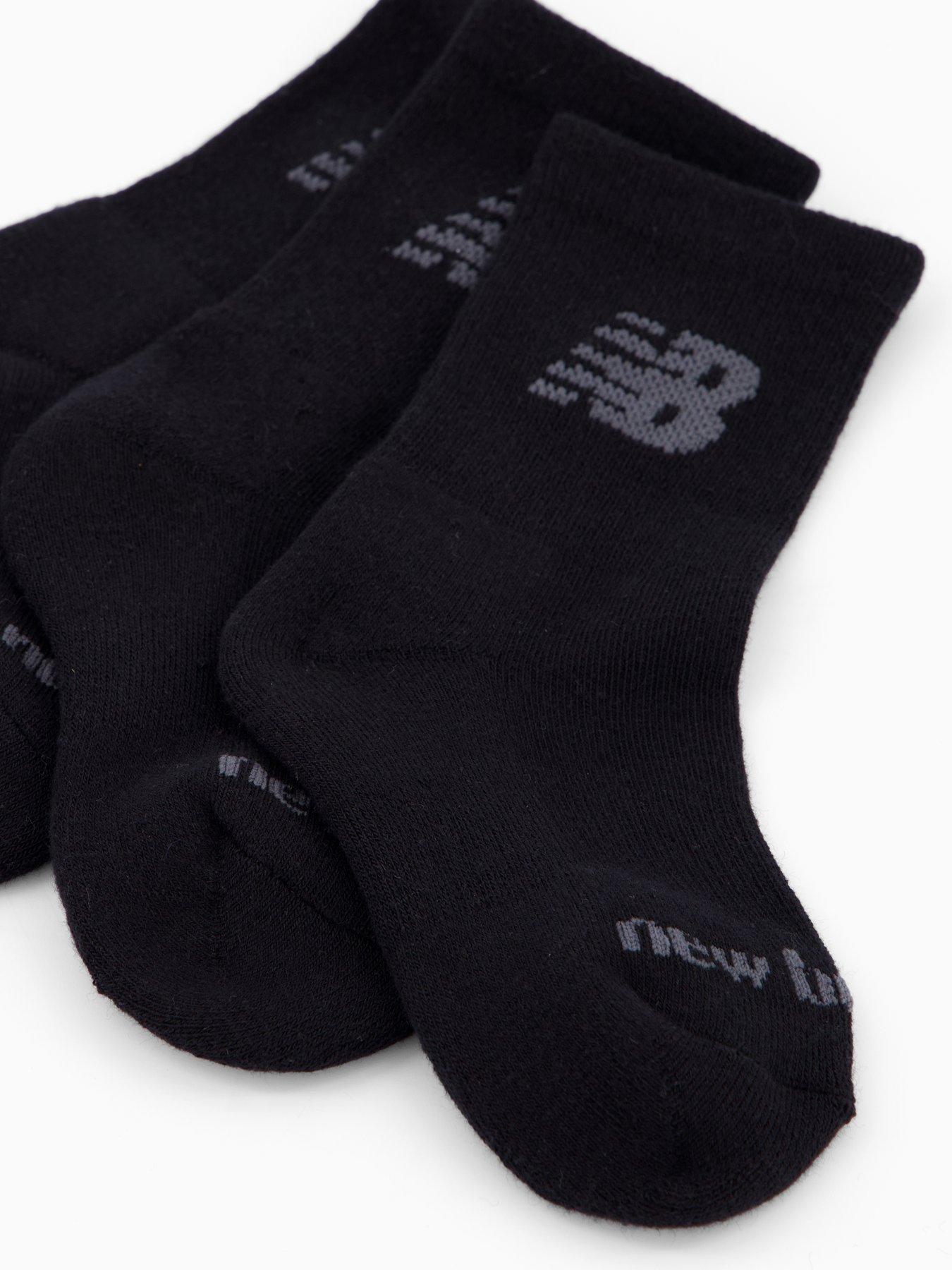 new-balance-kids-performance-cotton-cushioned-3-pack-crew-blackoutfit