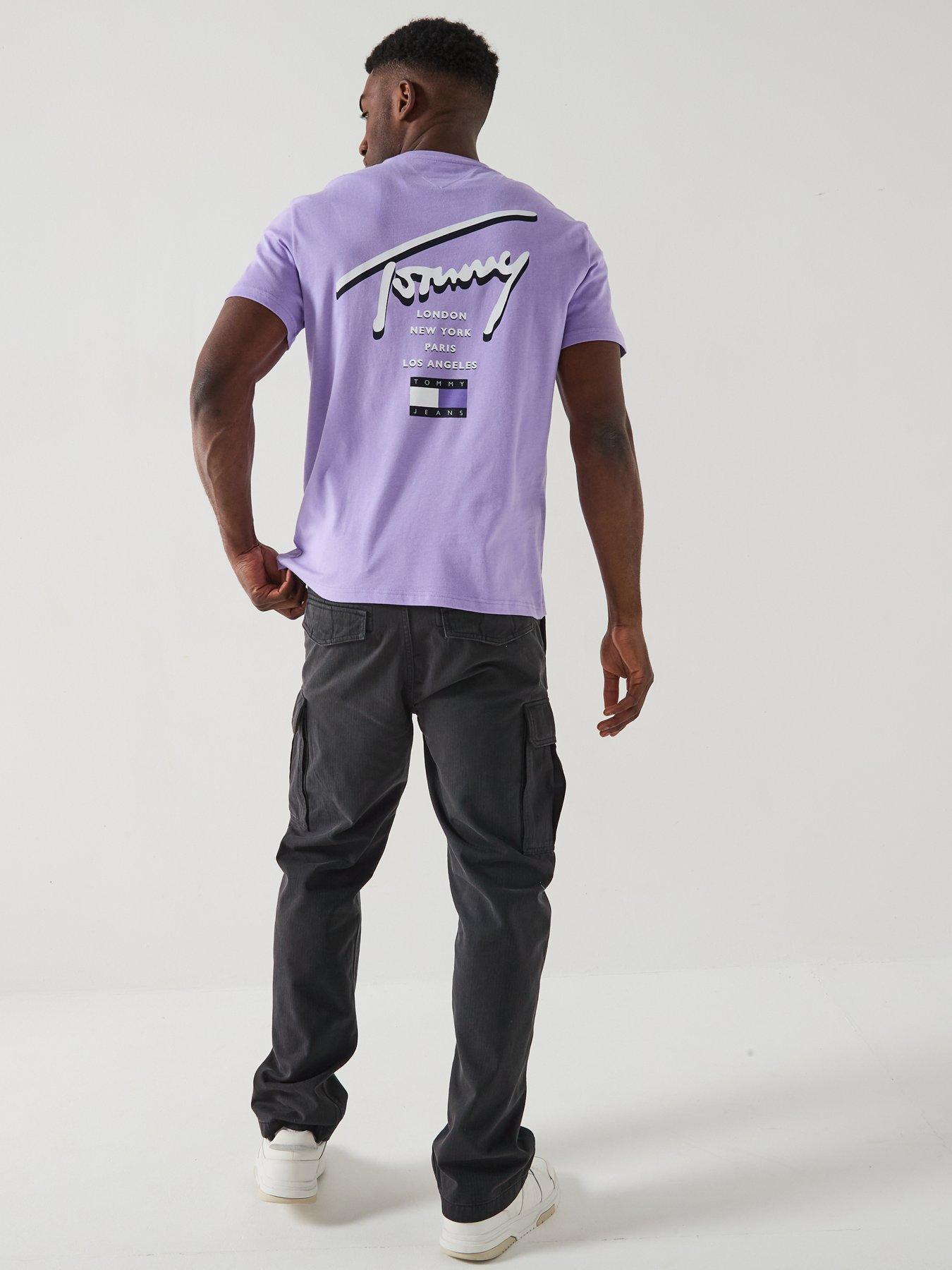tommy-jeans-otis-herringbone-cargo-casual-trousers-blackdetail