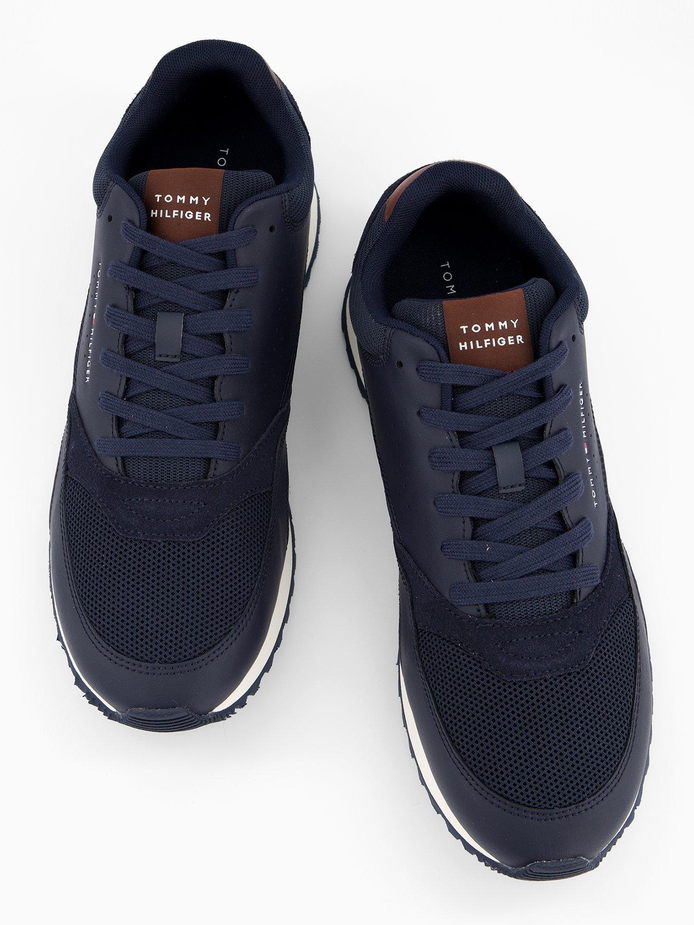 Image 3 of 7 of Tommy Hilfiger Mix Eva Runner Trainers - Navy