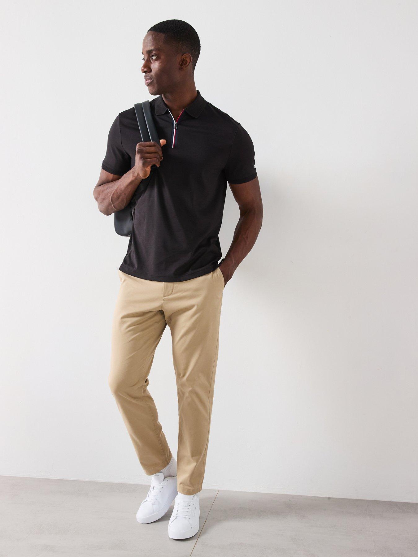 tommy-hilfiger-interlock-zip-regular-fit-polo-shirt-blackback