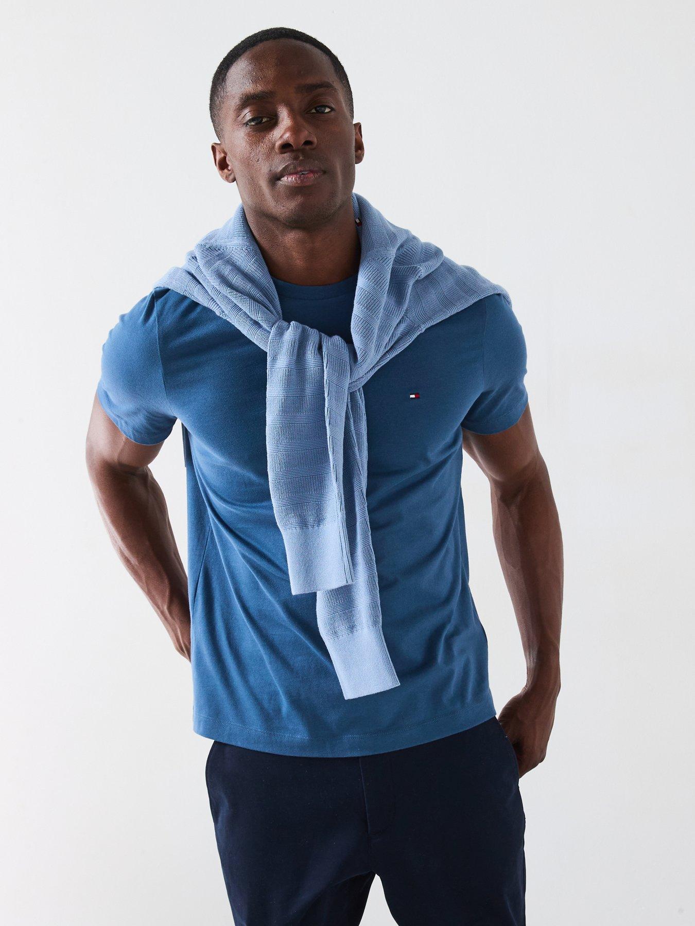 tommy-hilfiger-regular-fit-essential-flag-logo-t-shirt-bluedetail