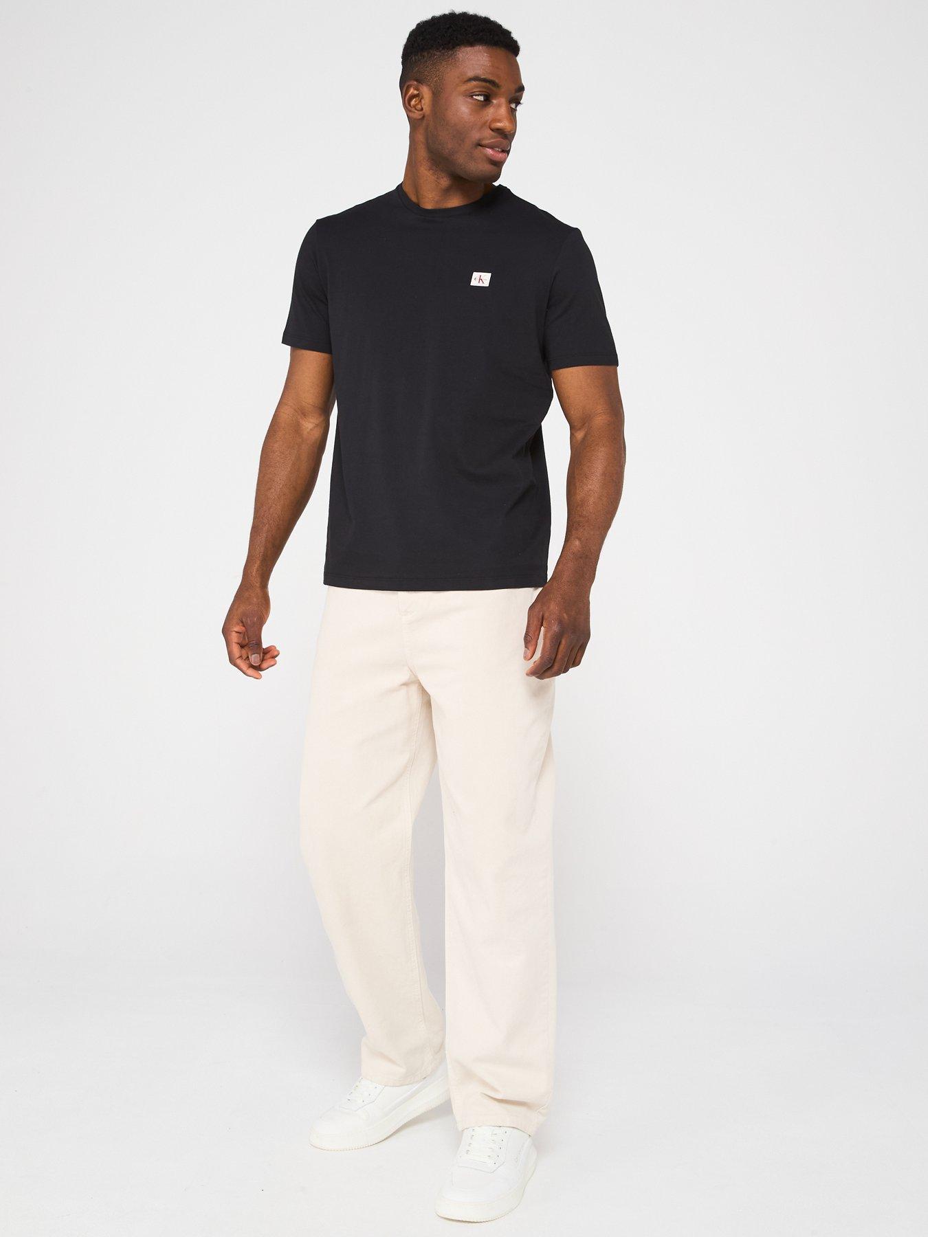 calvin-klein-jeans-left-chest-woven-badge-t-shirt-blackback