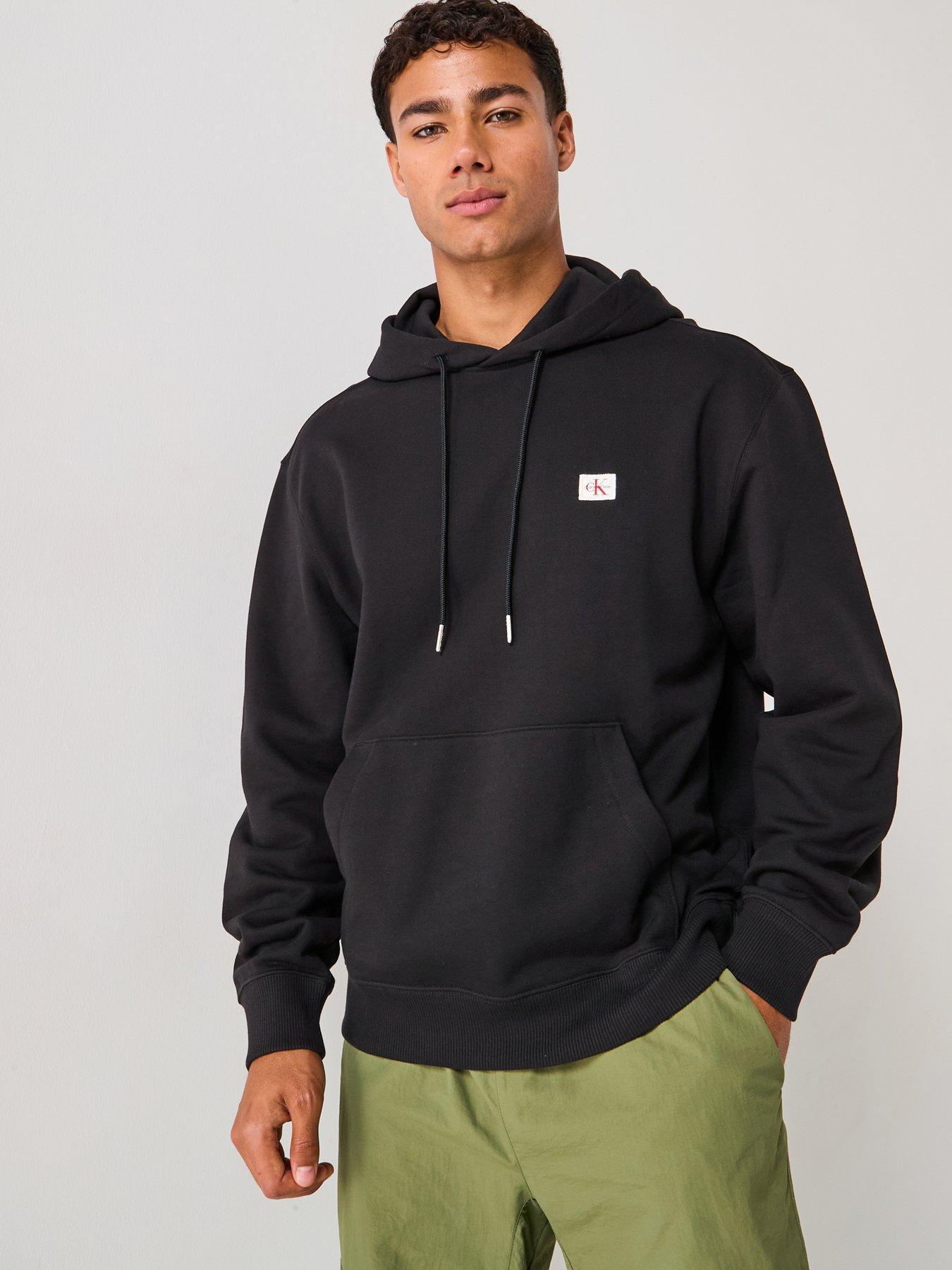 calvin-klein-jeans-left-chest-woven-badge-overhead-hoodie-black
