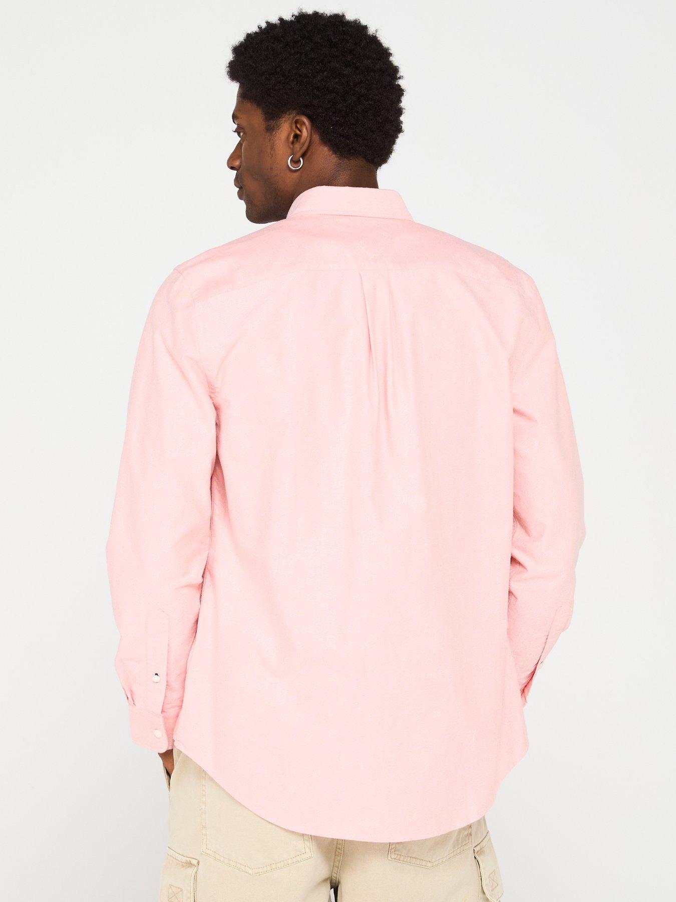 Image 2 of 6 of Tommy Hilfiger Solid Heritage Oxford Regular Fit Shirt - Pink