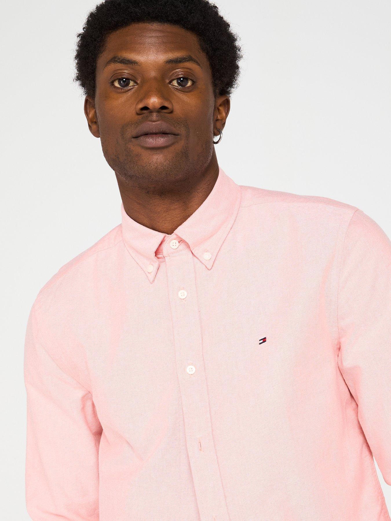 Image 6 of 6 of Tommy Hilfiger Solid Heritage Oxford Regular Fit Shirt - Pink
