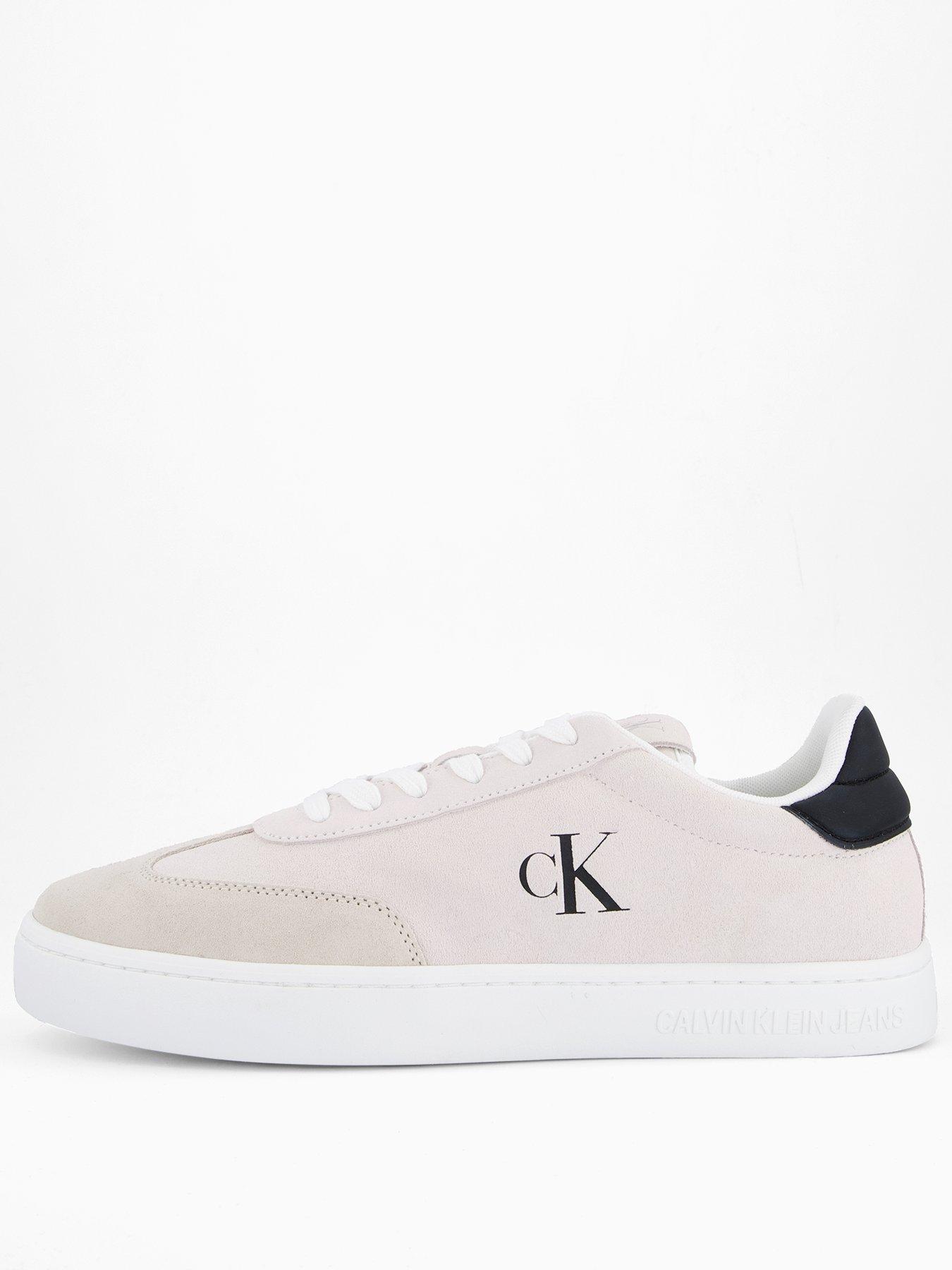 calvin-klein-classic-suede-cupsole-trainers-off-whitefront