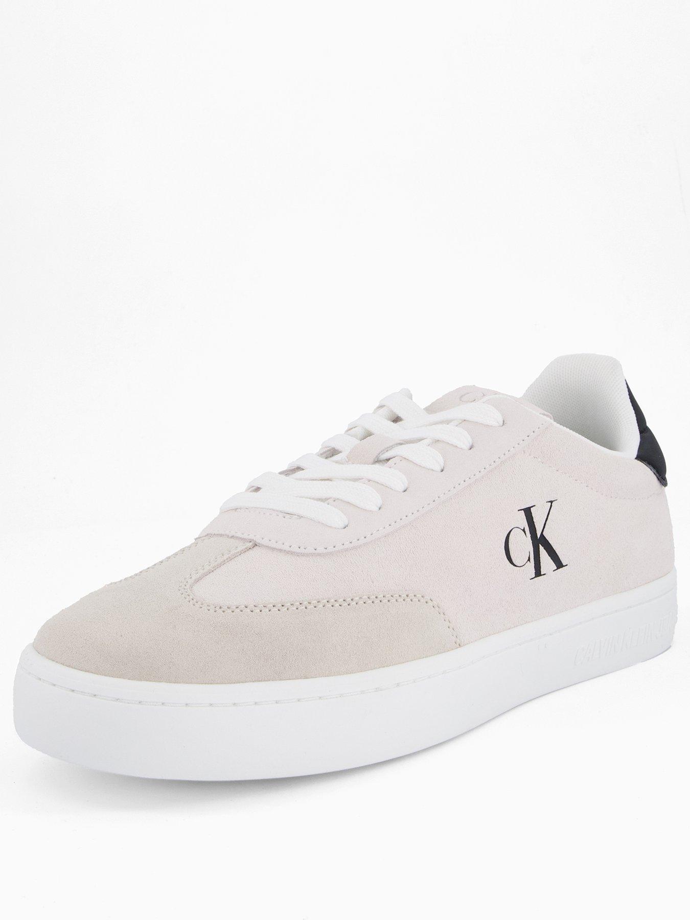 calvin-klein-classic-suede-cupsole-trainers-off-whitestillFront