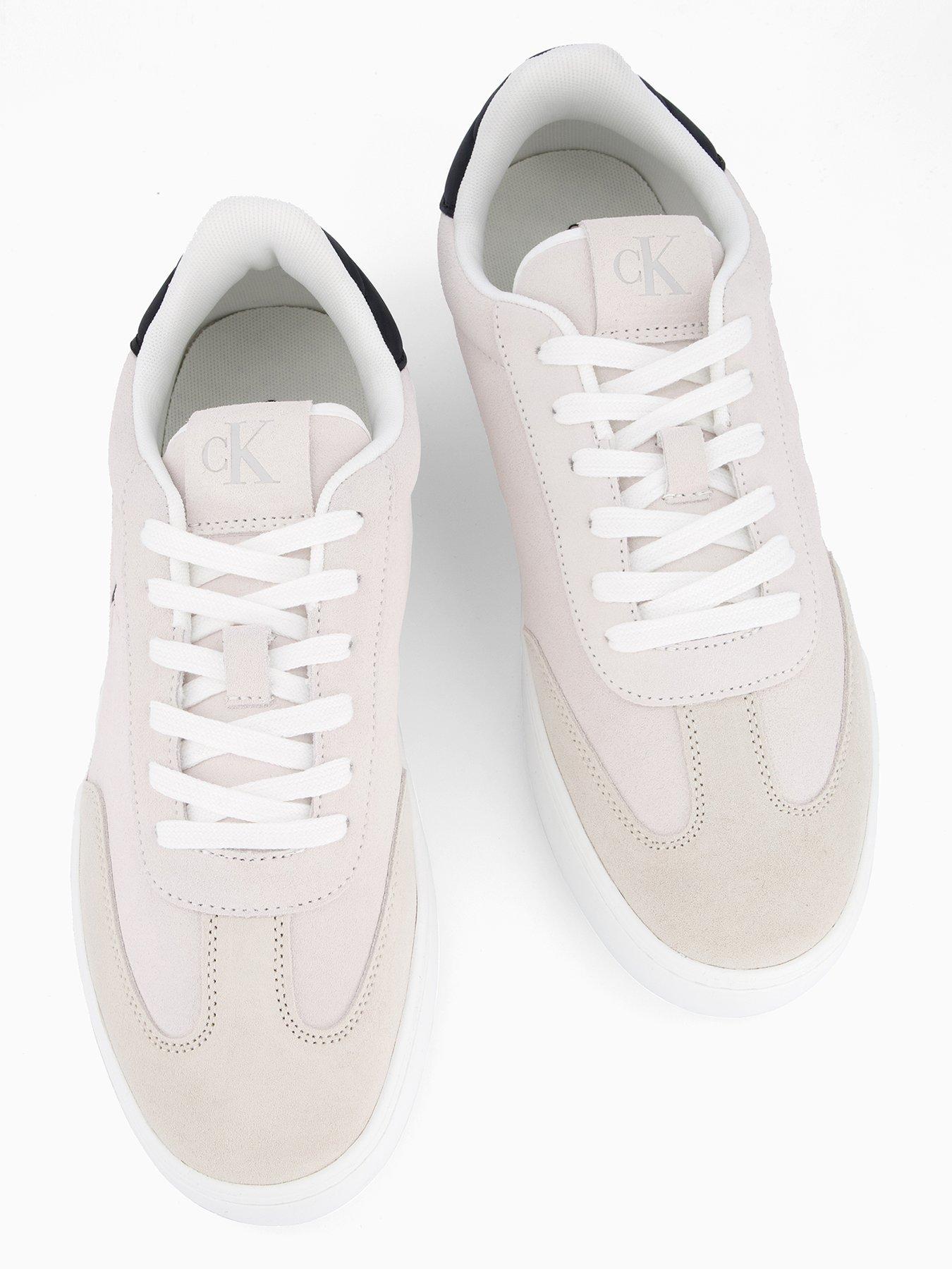 calvin-klein-classic-suede-cupsole-trainers-off-whiteoutfit