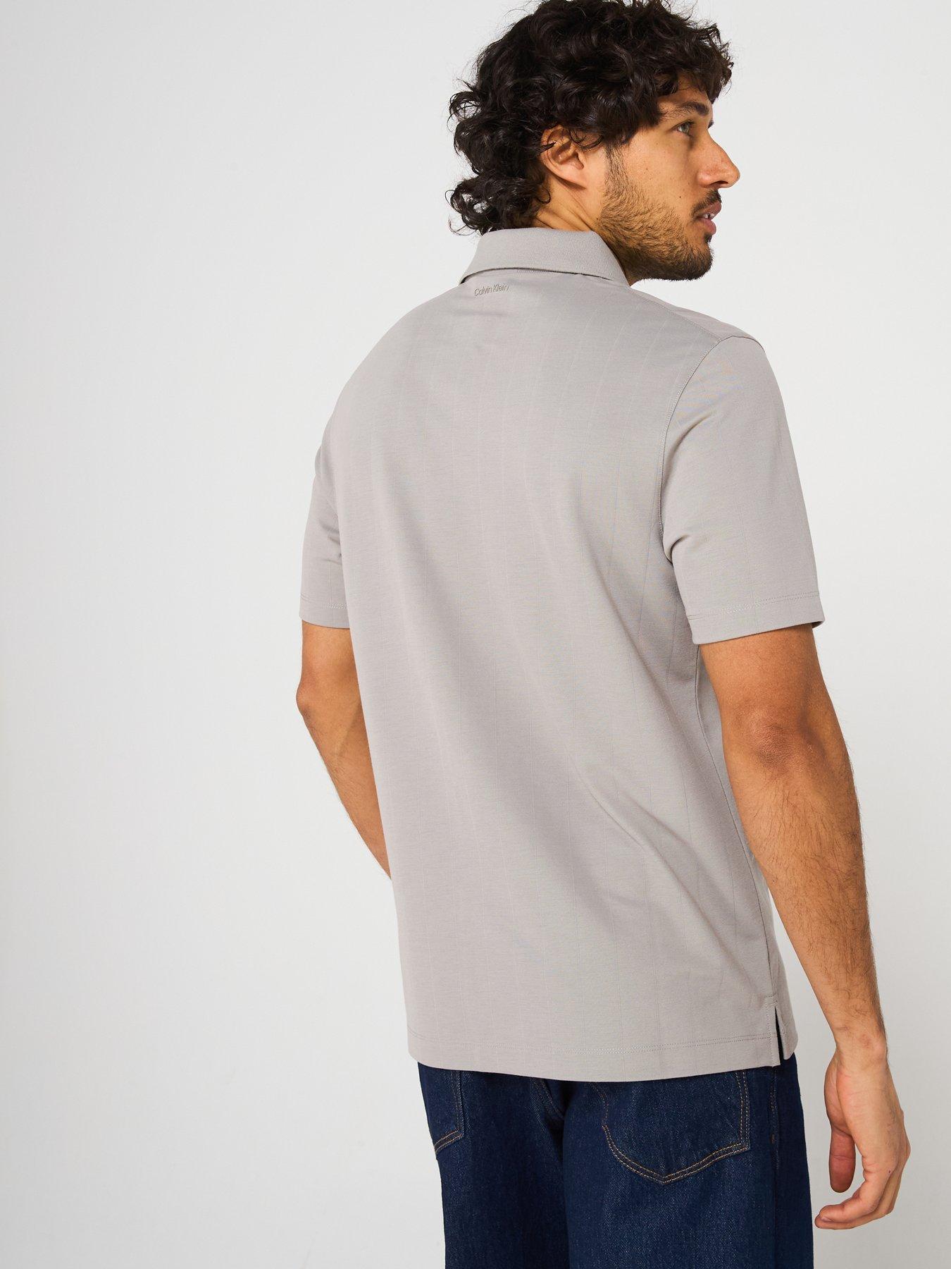 calvin-klein-jacquard-stripe-stretch-polo-shirt-greystillFront