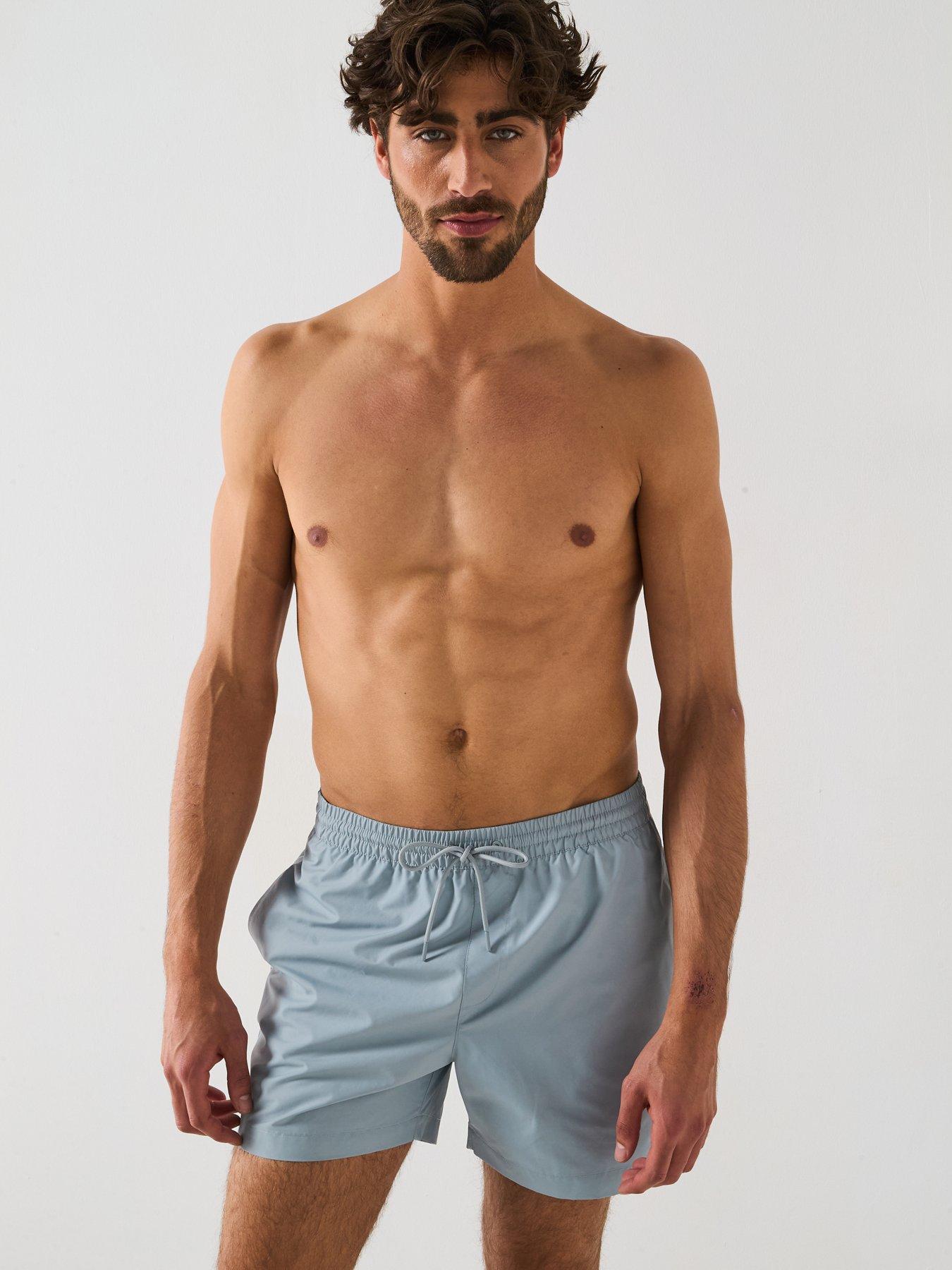 calvin-klein-medium-taped-swimshorts-greydetail