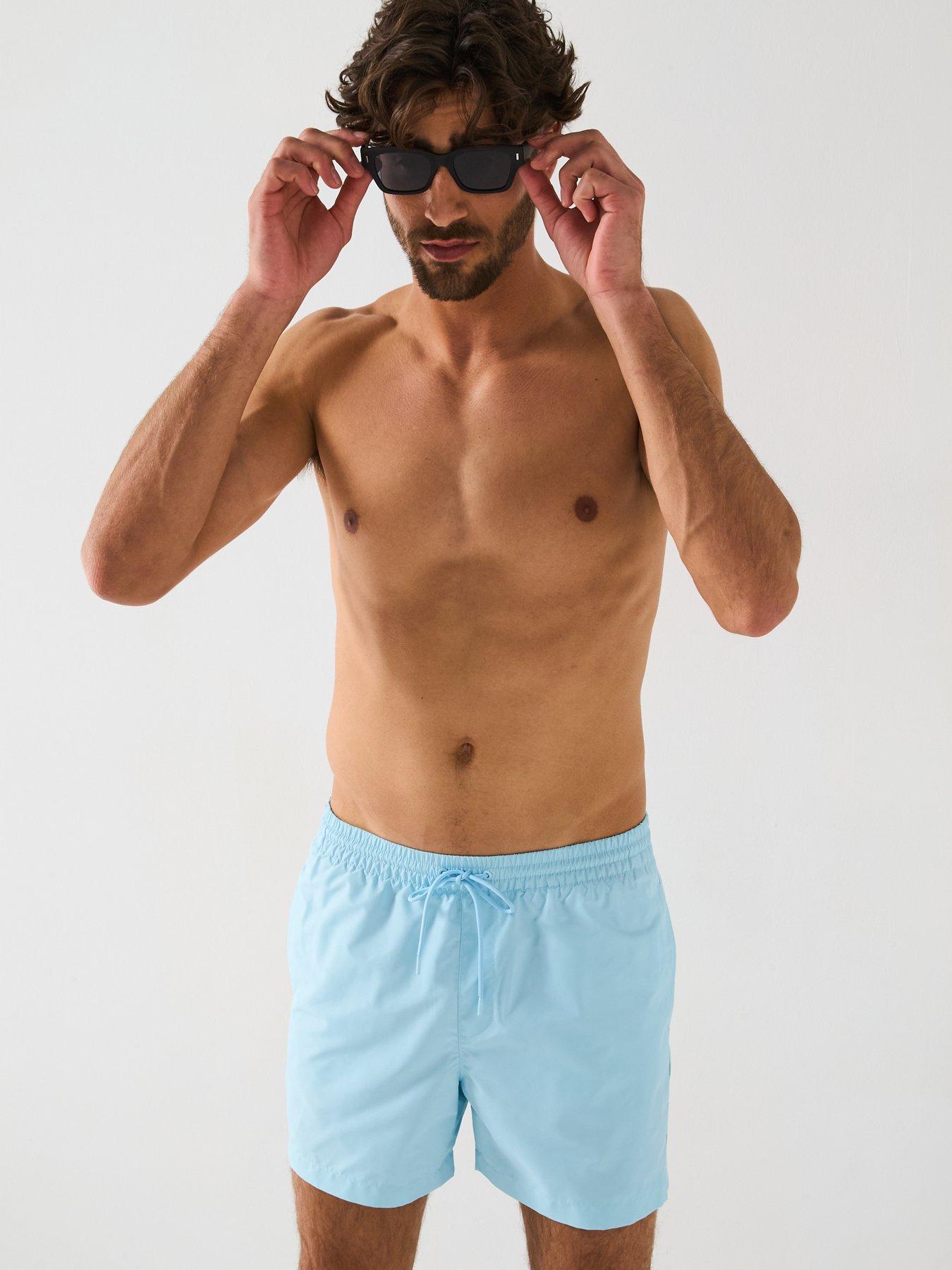 calvin-klein-medium-taped-swimshorts-blueoutfit