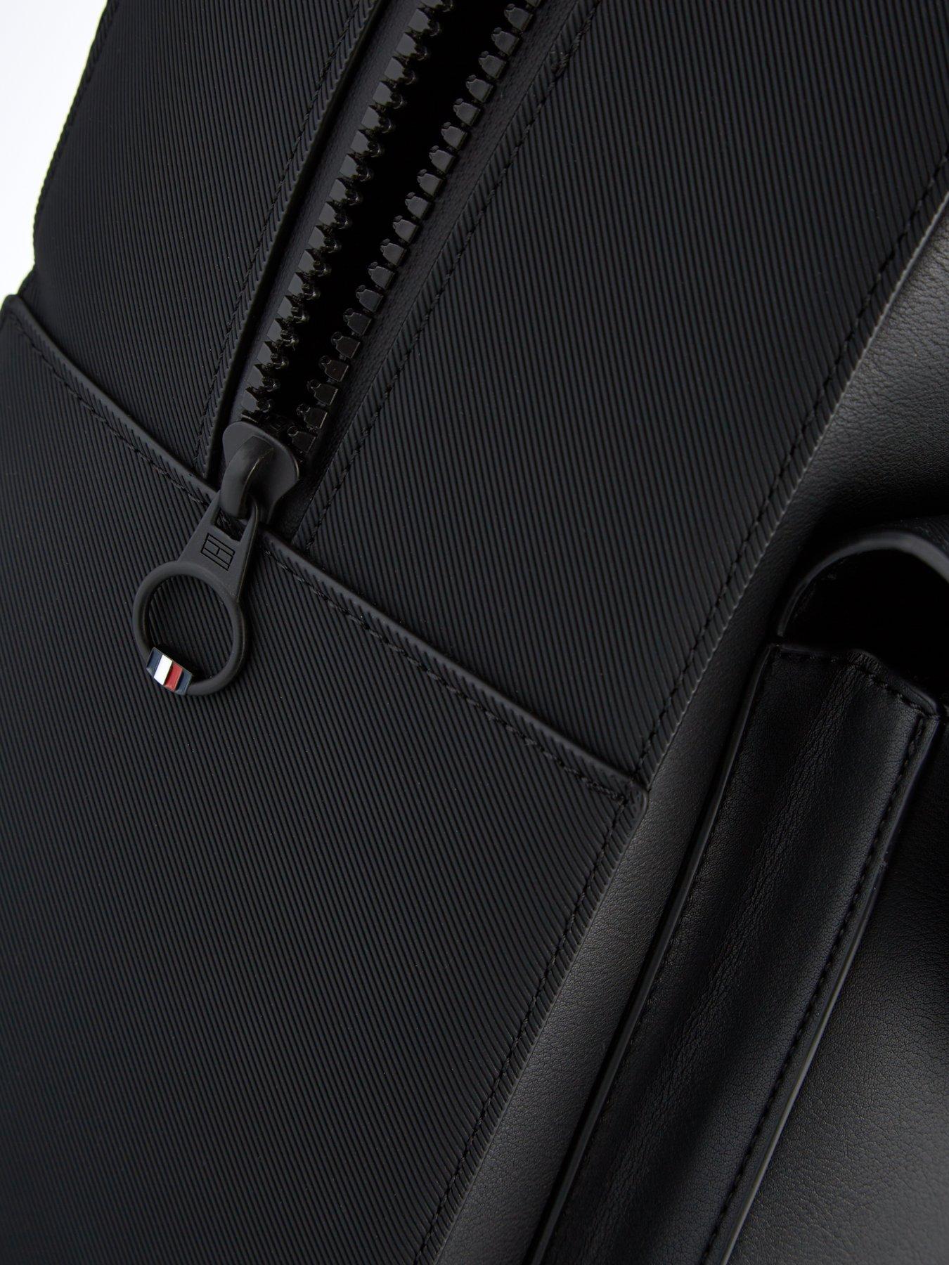 Image 4 of 4 of Tommy Hilfiger Foundation Pu Backpack - Black